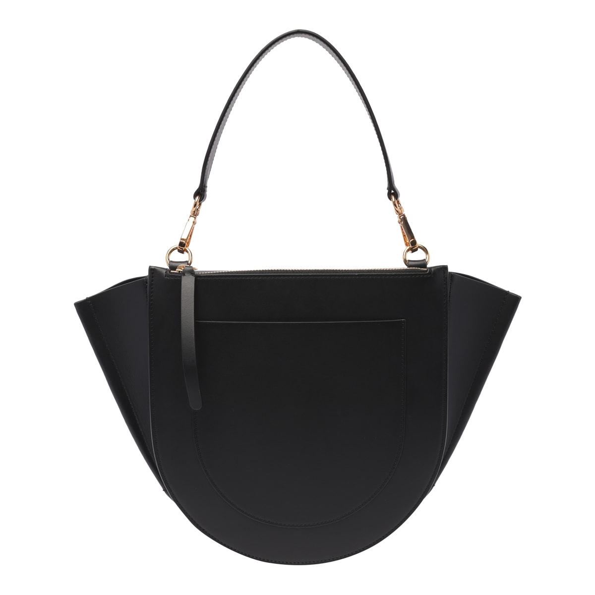 Shop Wandler Hortensia Medium Hand Bag In Black