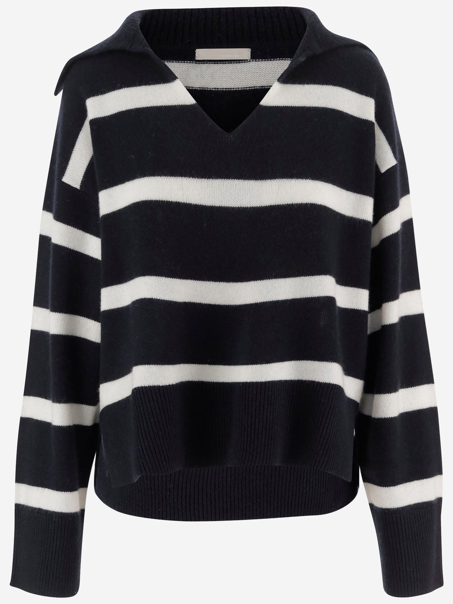 Allude Cashmere Striped Sweater