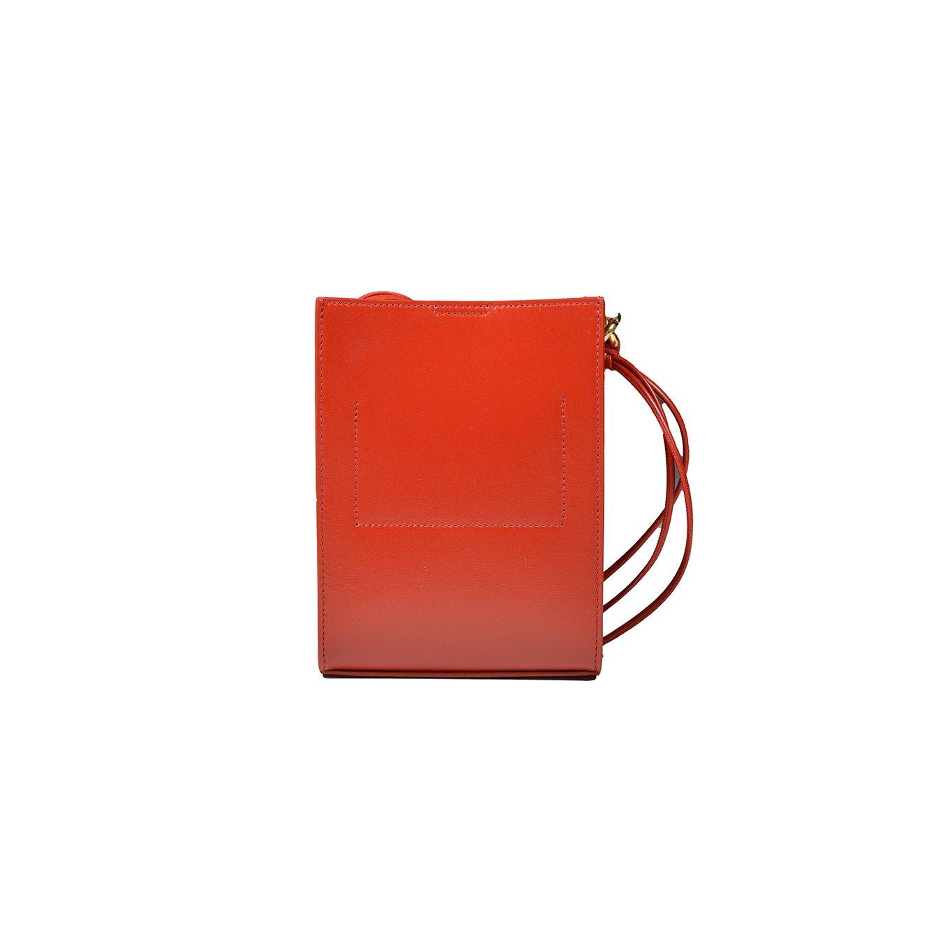 Shop Jil Sander Logo Detailed Small Crossbody Bag In Aragosta