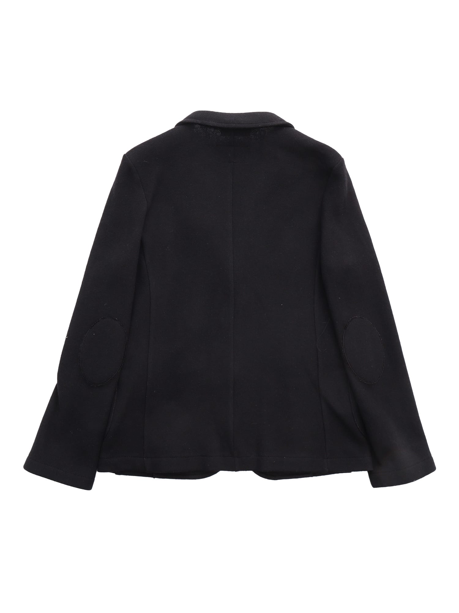 Shop Paolo Pecora Knitted Jacket In Black