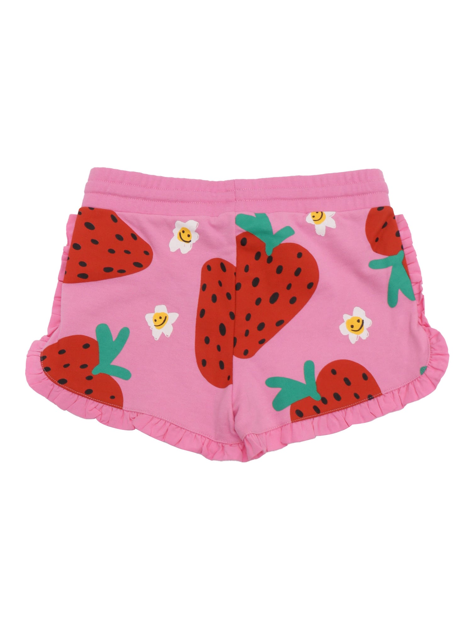 Stella Mccartney Jersey Shorts In Pink