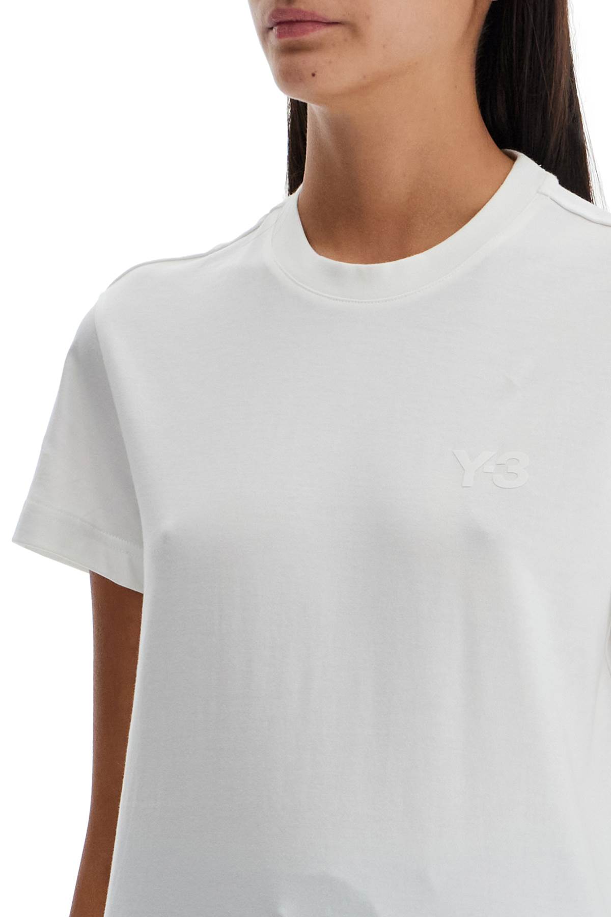 Y-3 T Shirt Regular Fit In Gray