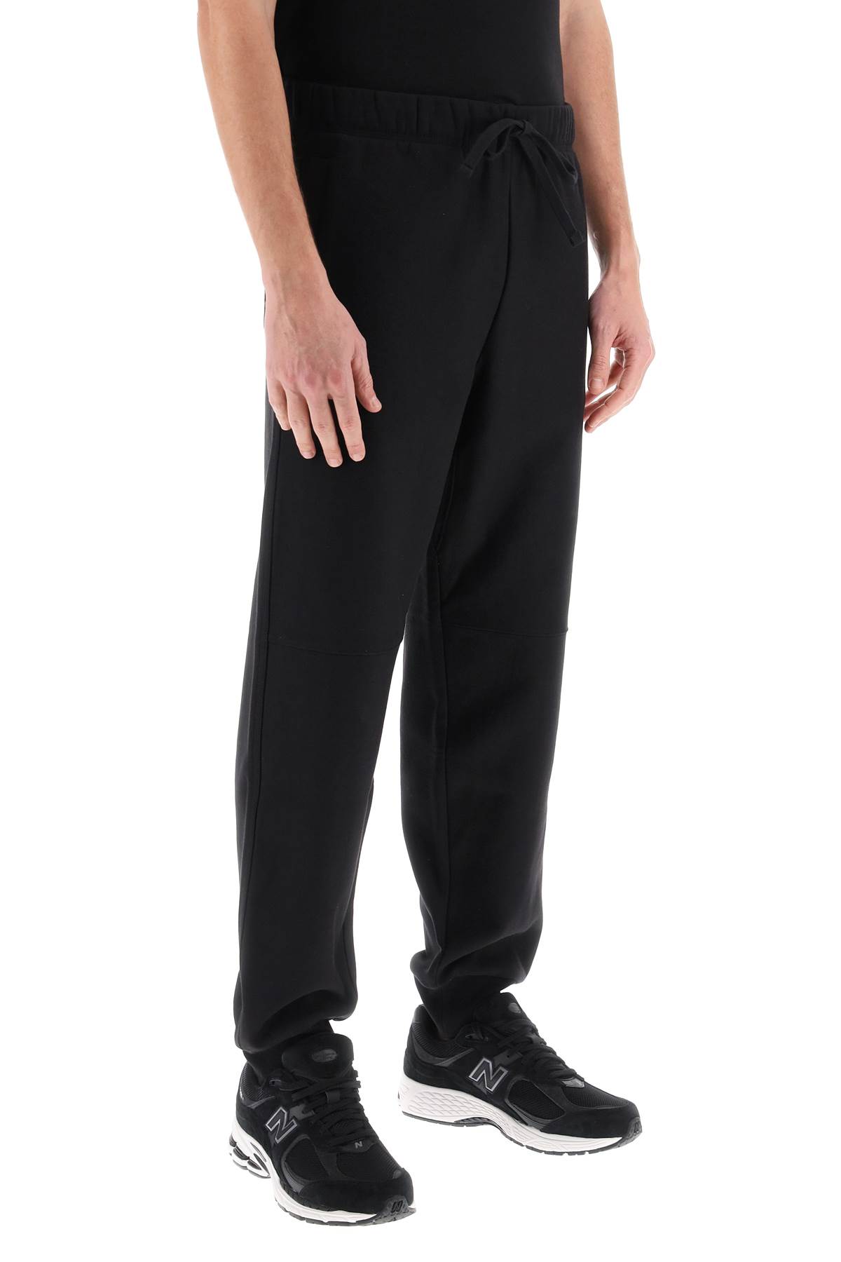 Carhartt Black American Script Sweatpants In Black (black)