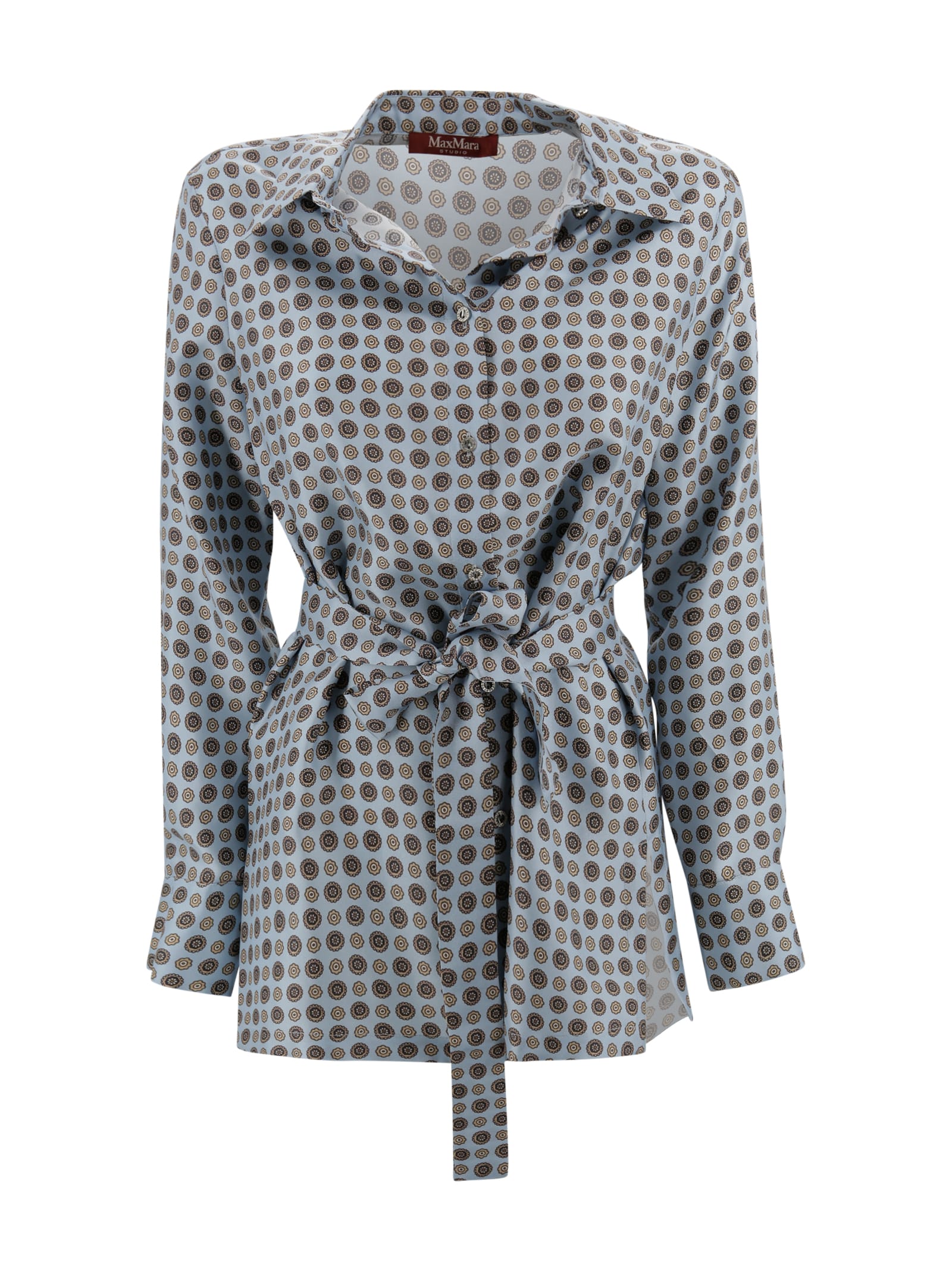 Silk Print Shirt