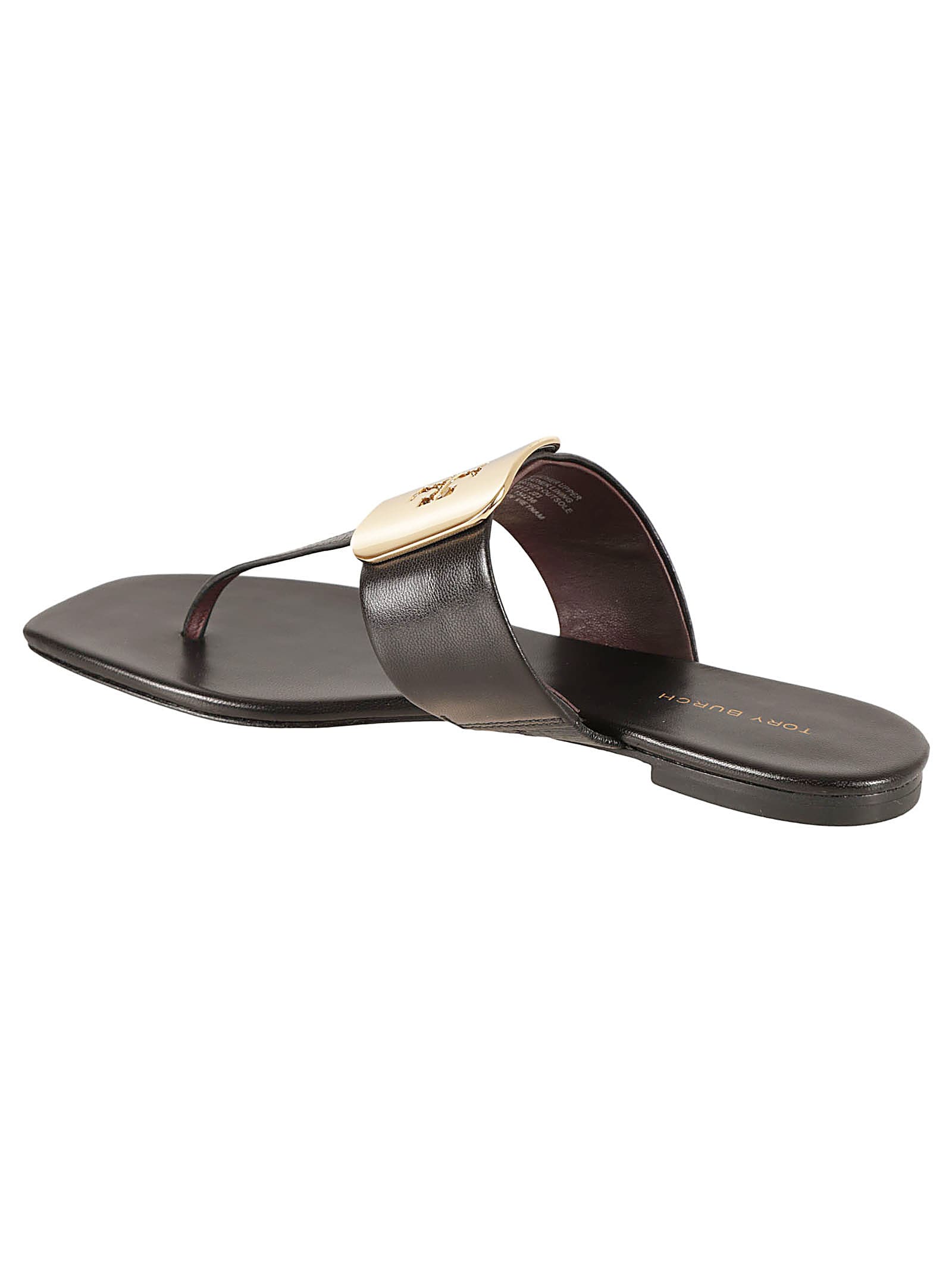 Shop Tory Burch Georgia Sandals In Perfect Black