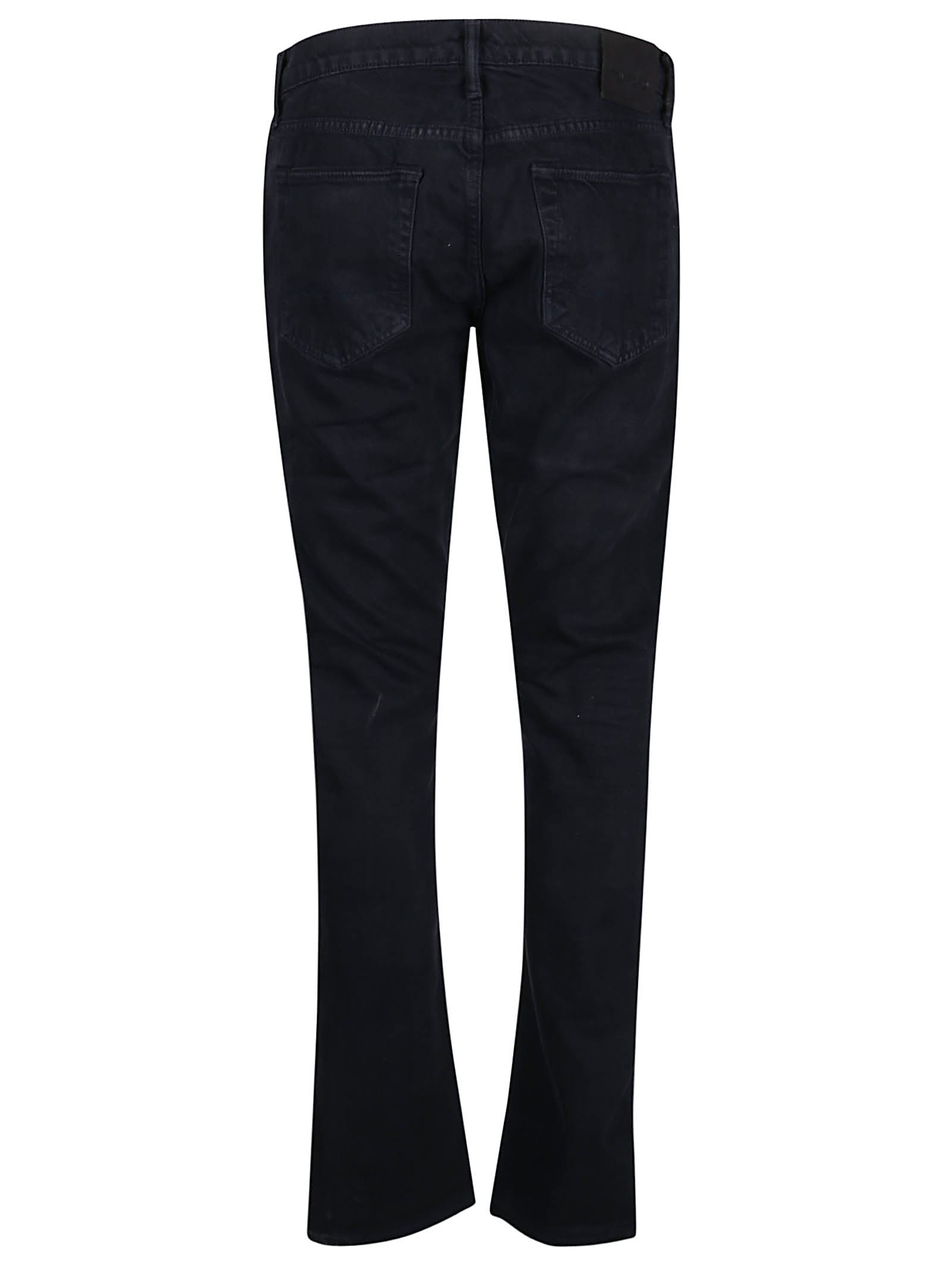 Tom Ford Light Rinse Slim Fit Jeans In Washed Indigo