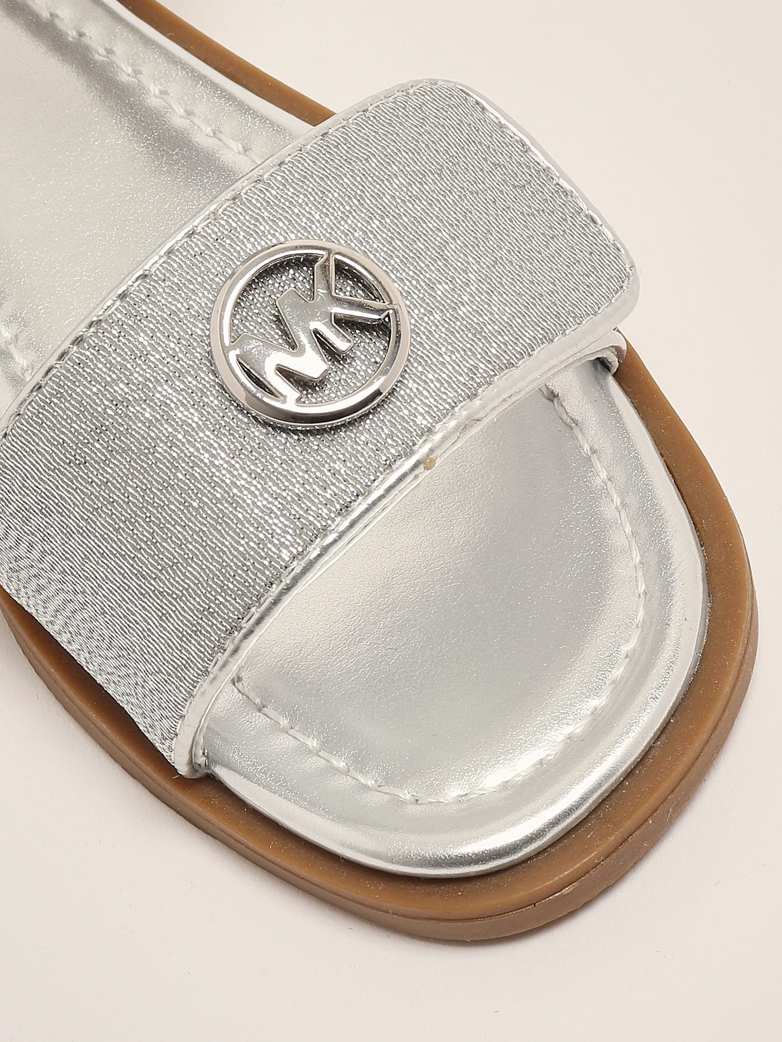 Michael Kors Shoes Kids Color Silver In Silver