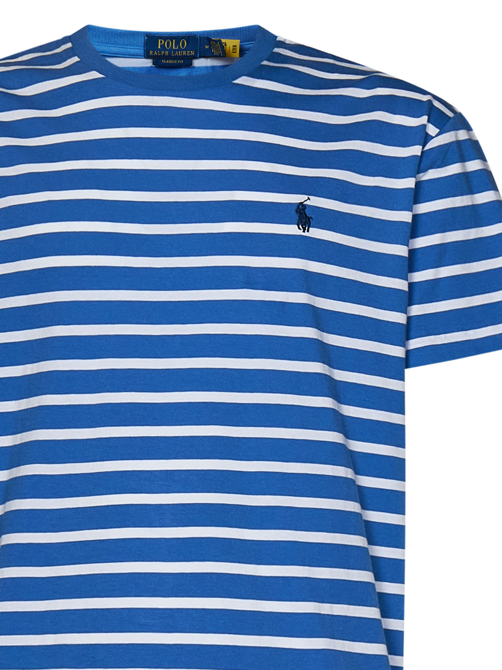 Shop Ralph Lauren T-shirt In Blue/white