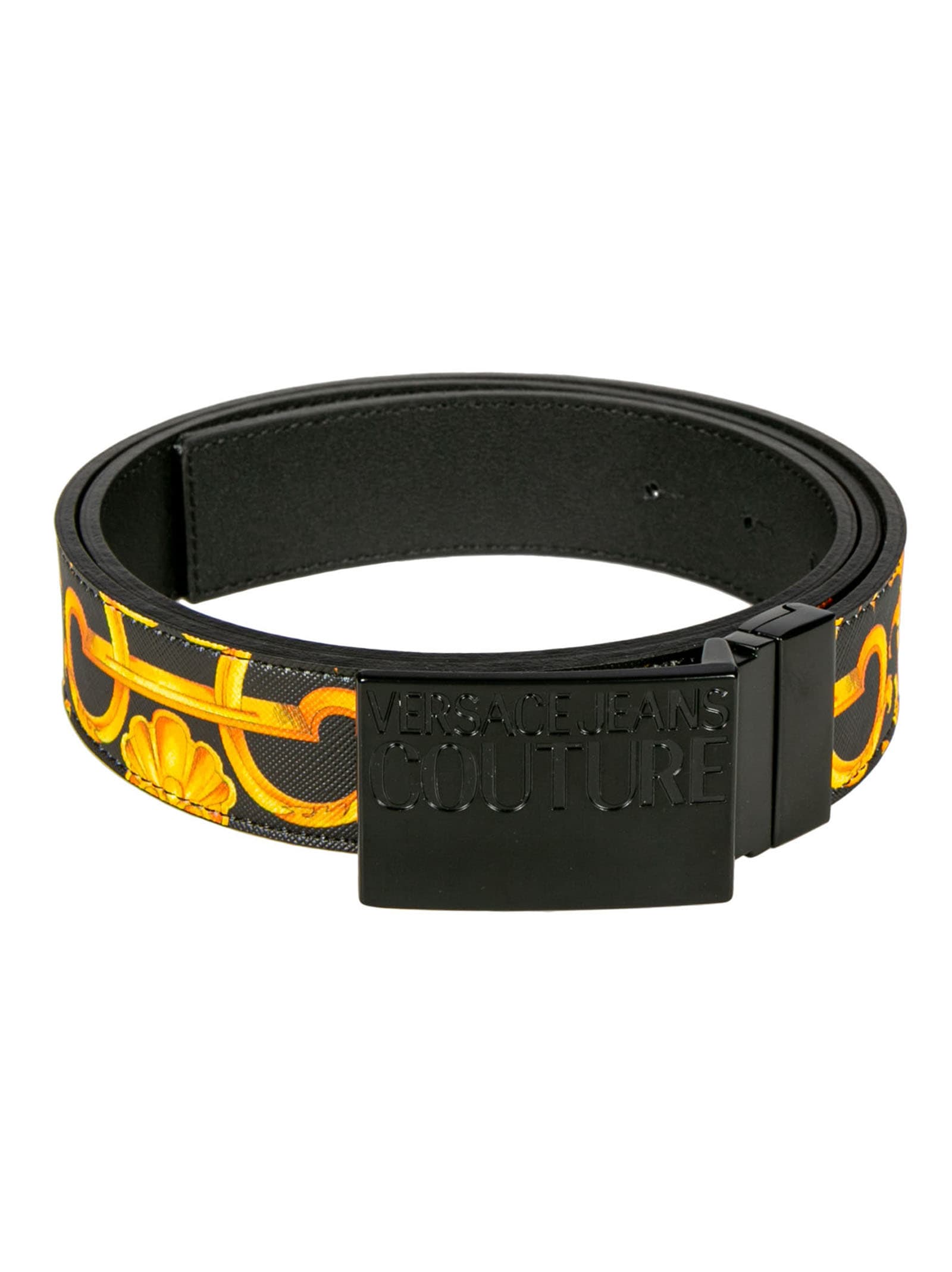 Versace Jeans Couture Couture Square Buckle Belt