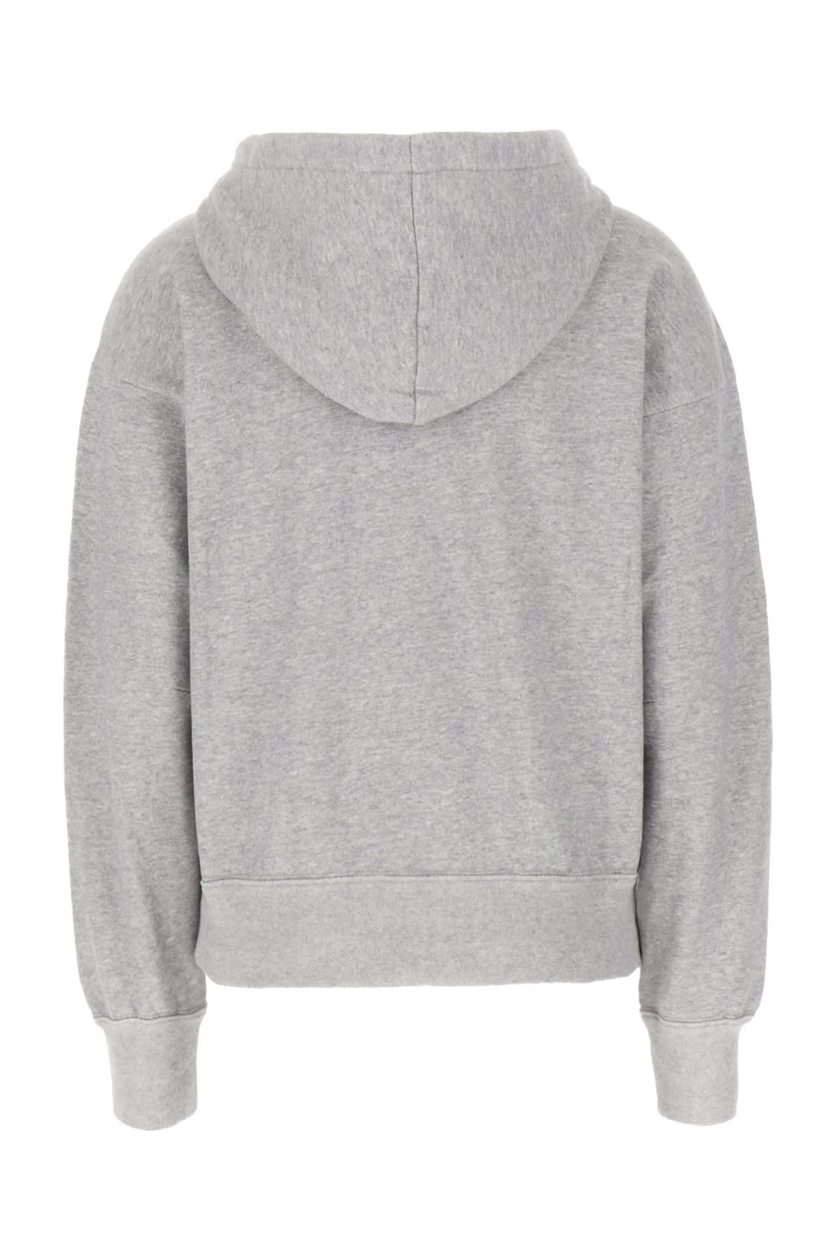 Shop Isabel Marant Grey Cotton Blend Sweatshirt In 02gy