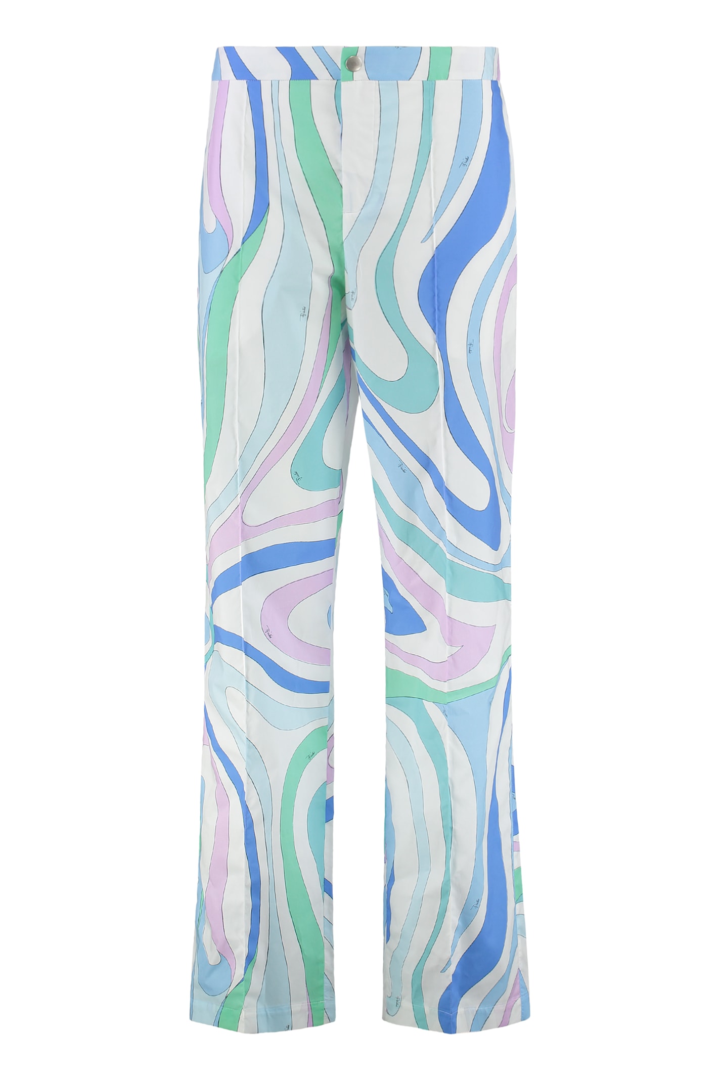 Printed Cotton Trousers