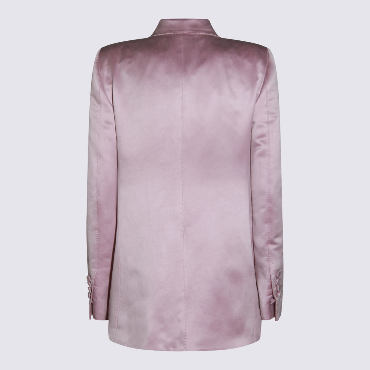 Tom Ford Pink Cotton Blazer In Pink