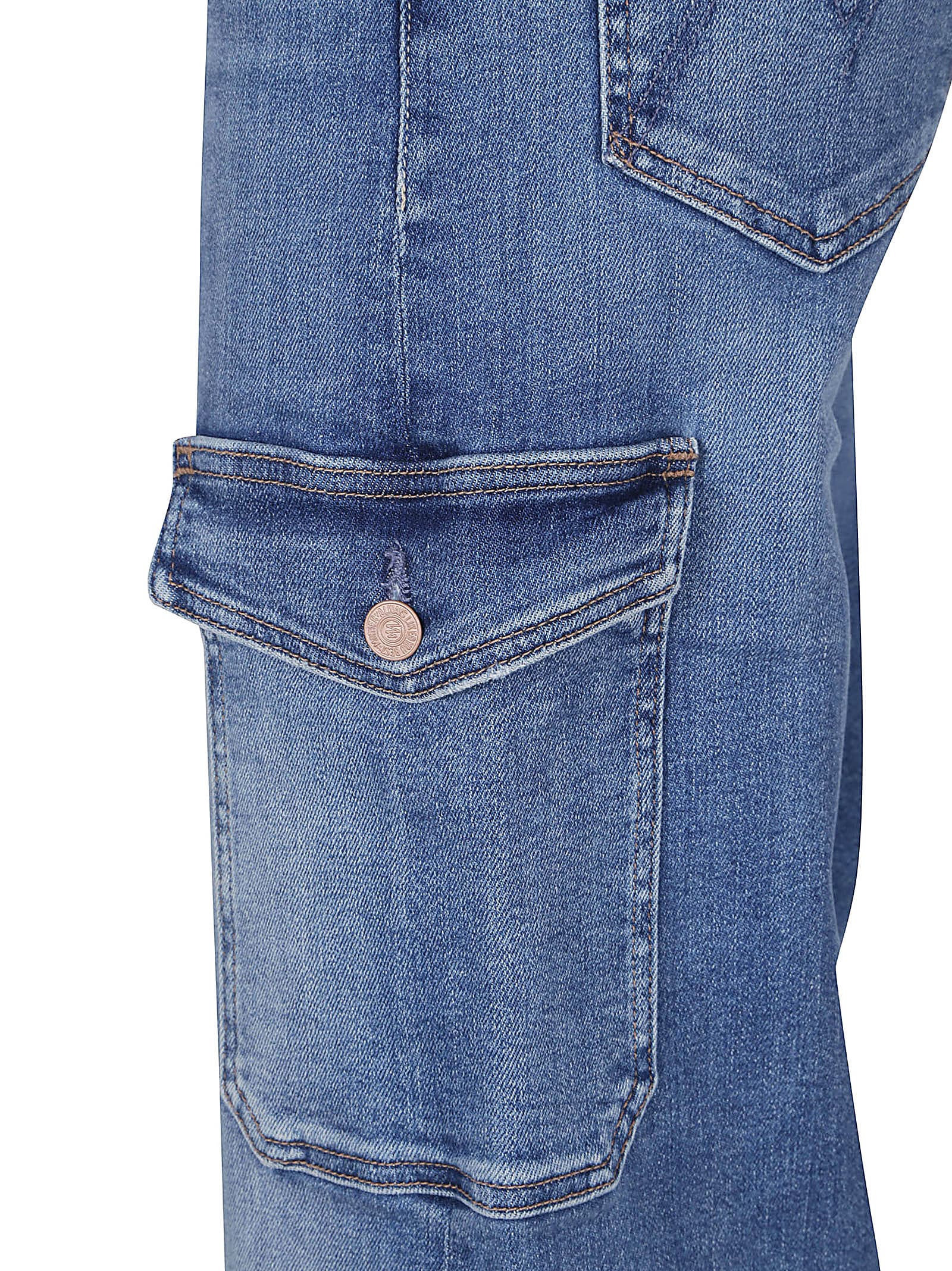 Shop Mother Jeans In Denim Scuro