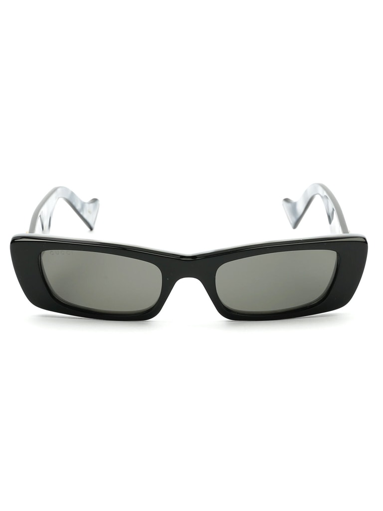 Shop Gucci Gg0516s Sunglasses In Black Black Grey