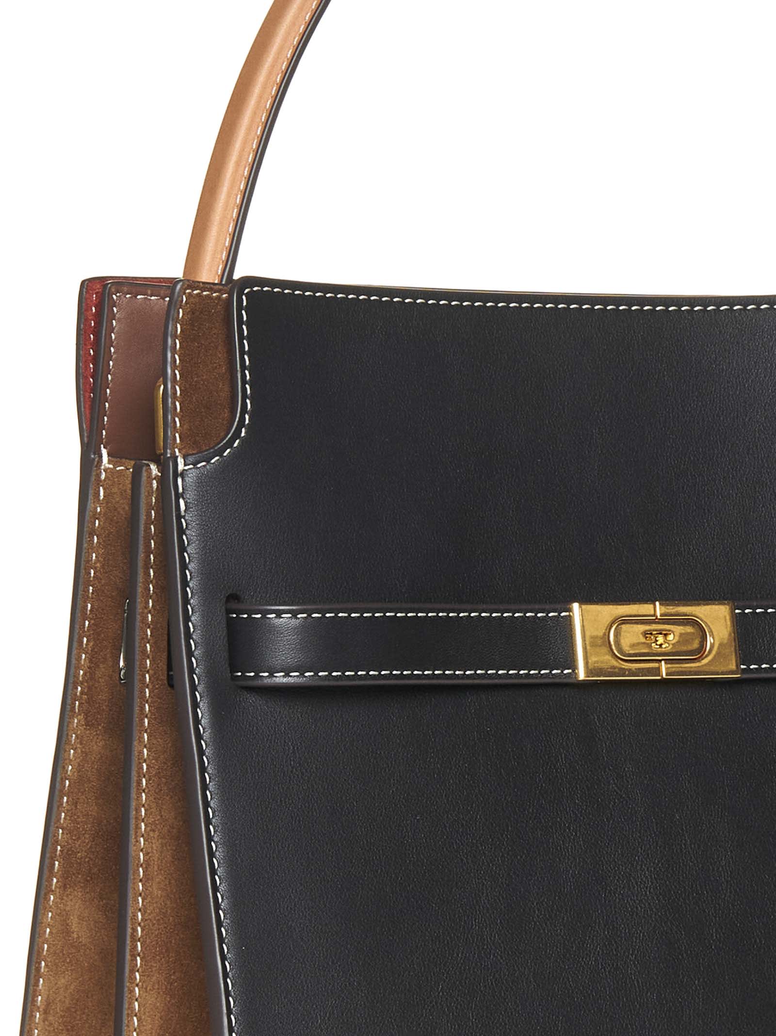 Shop Tory Burch Tote In Nero