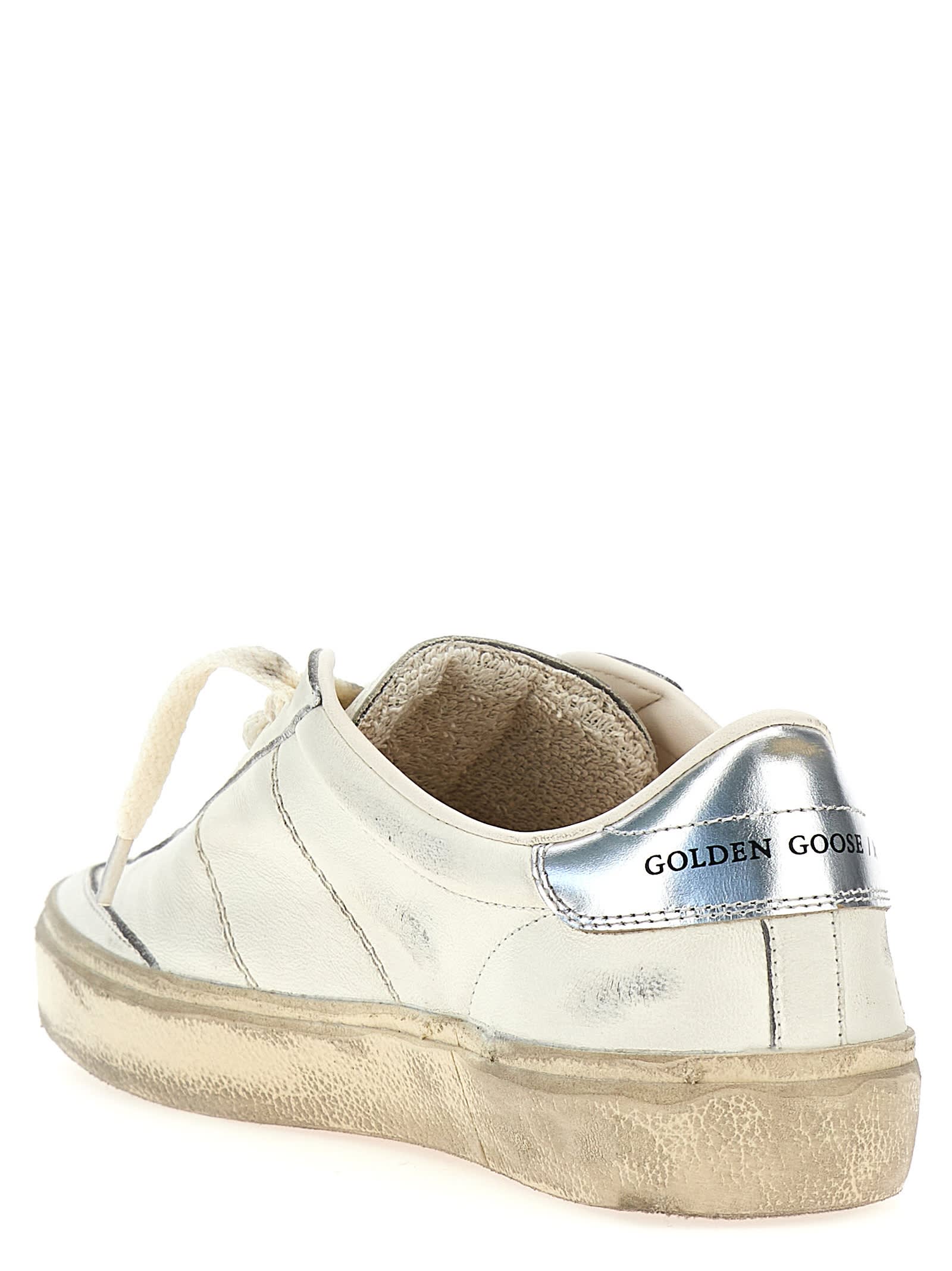 Shop Golden Goose Soul Star Sneakers In White