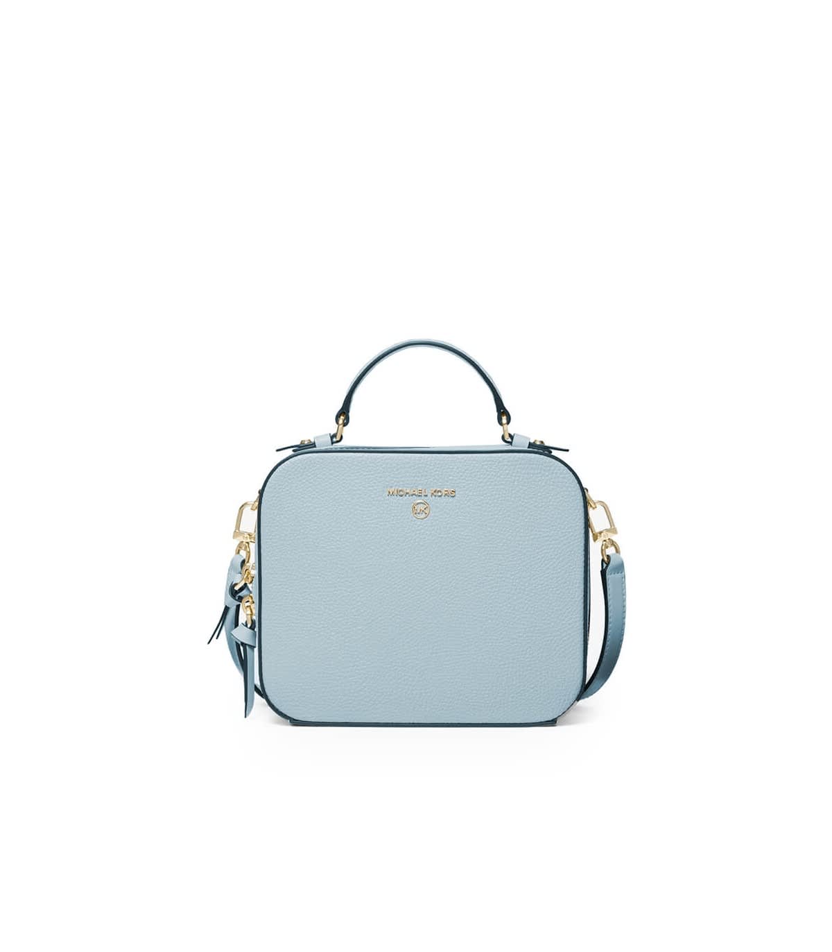 michael kors light blue handbag