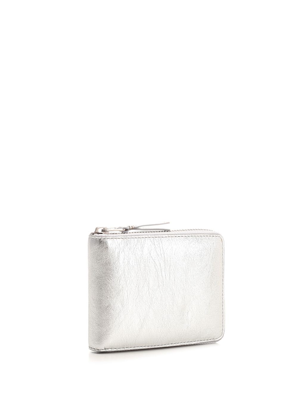COMME DES GARÇONS SMALL SILVER WALLET