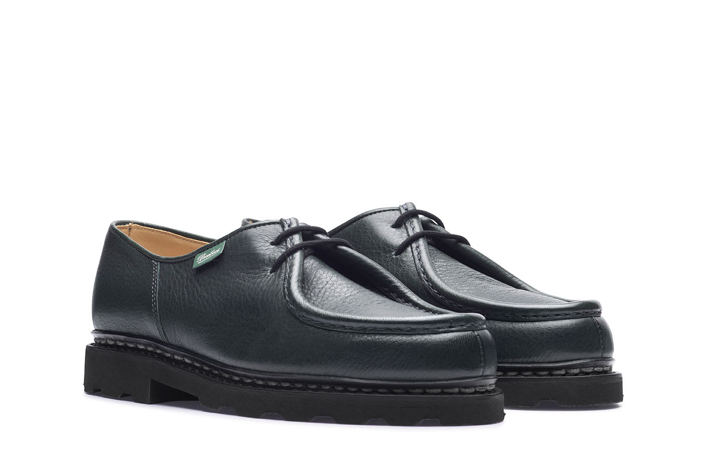 Paraboot Michael Derby Shoes In Blue