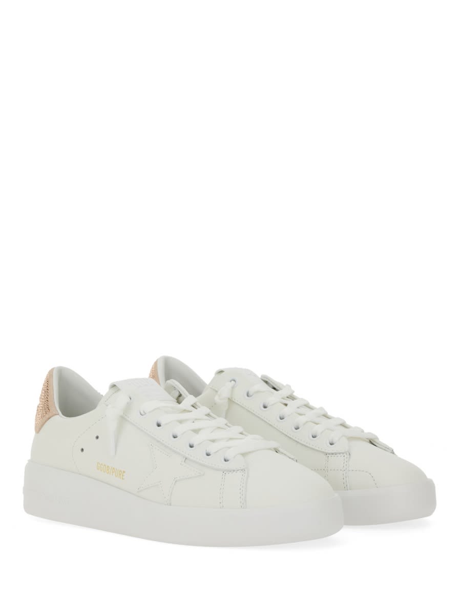 Golden Goose "purestar" Sneaker In White
