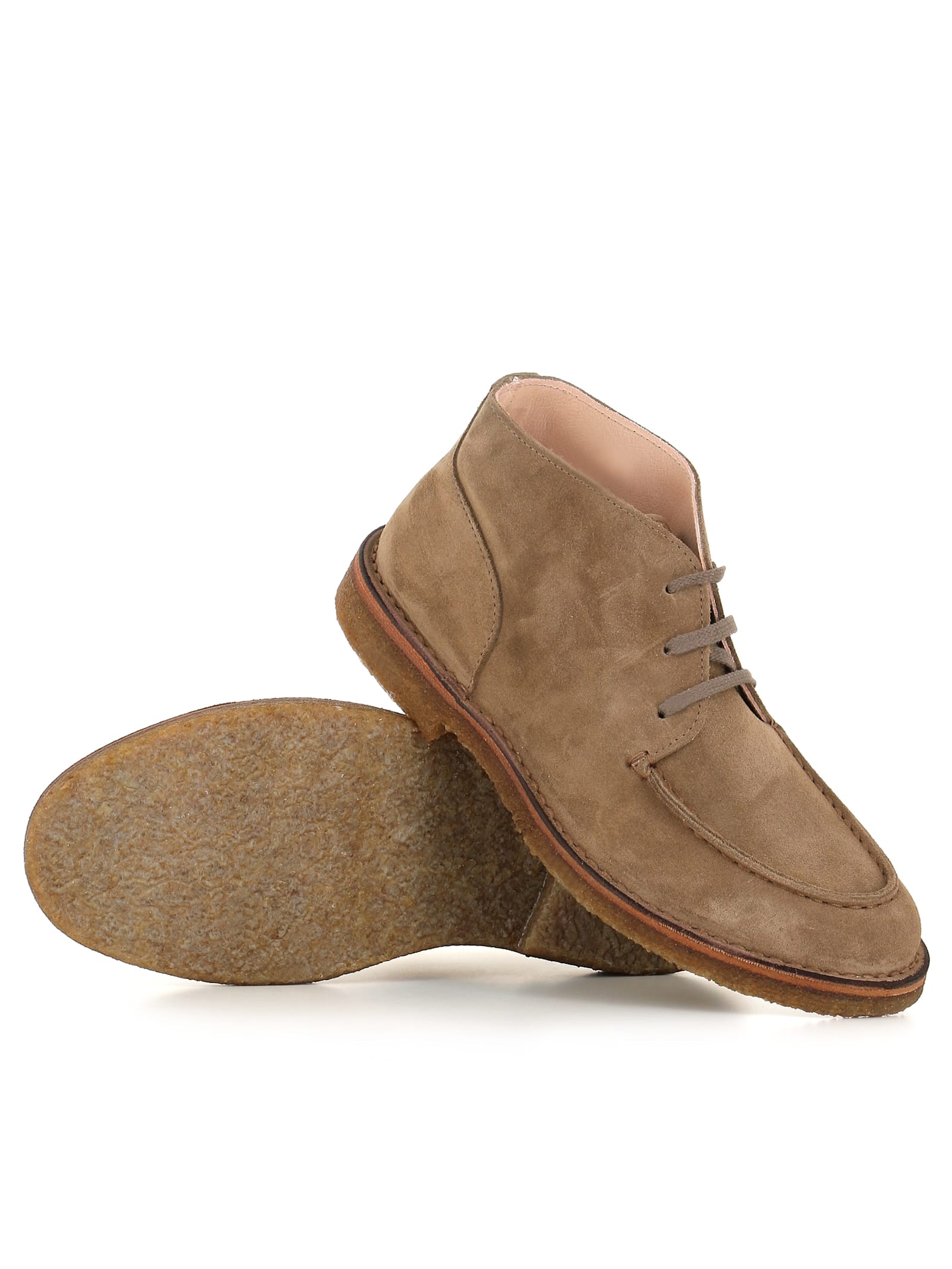 Shop Astorflex Desert-boot Deukeflex In Taupe