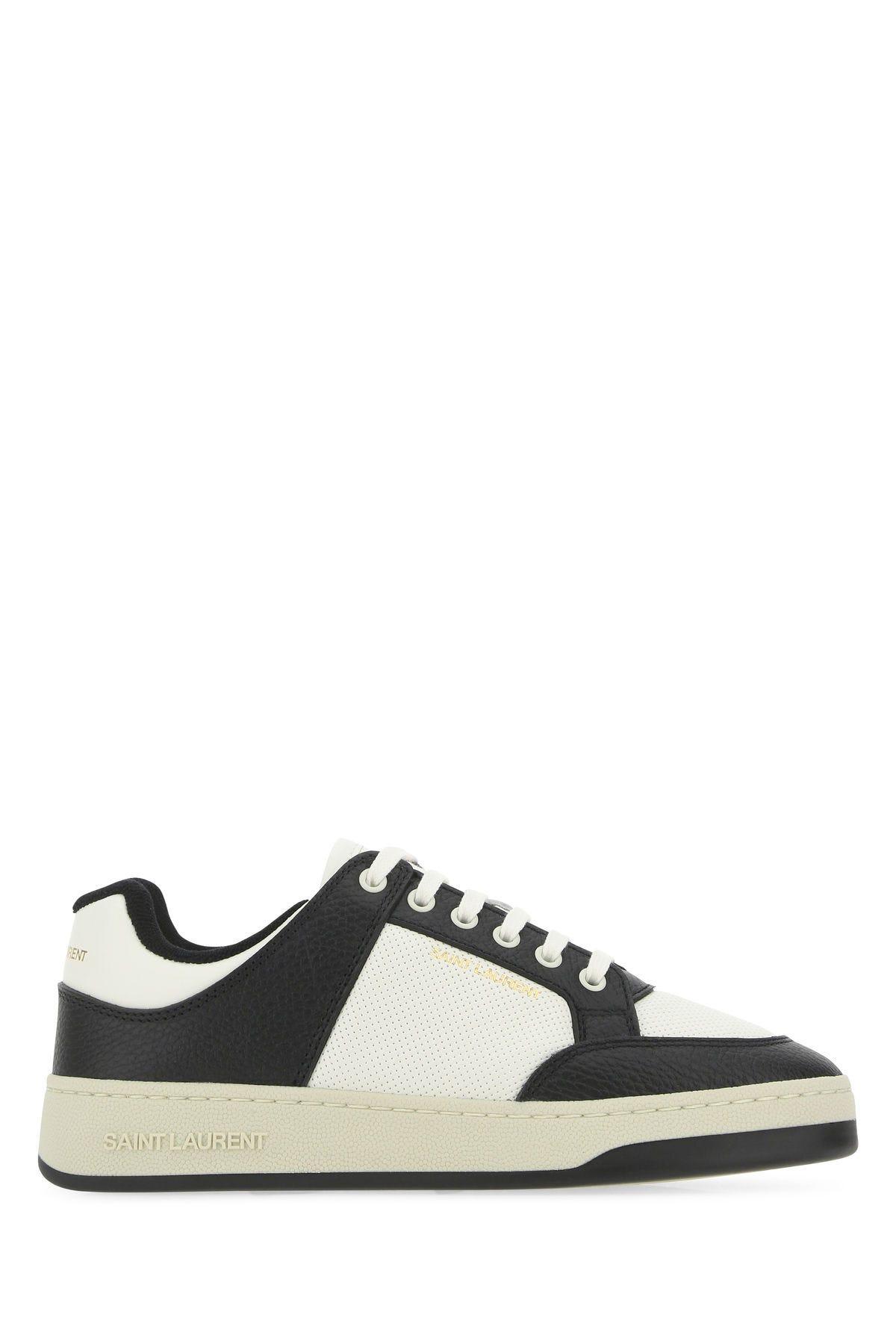 Two-tone Leather Sl/61 Sneakers