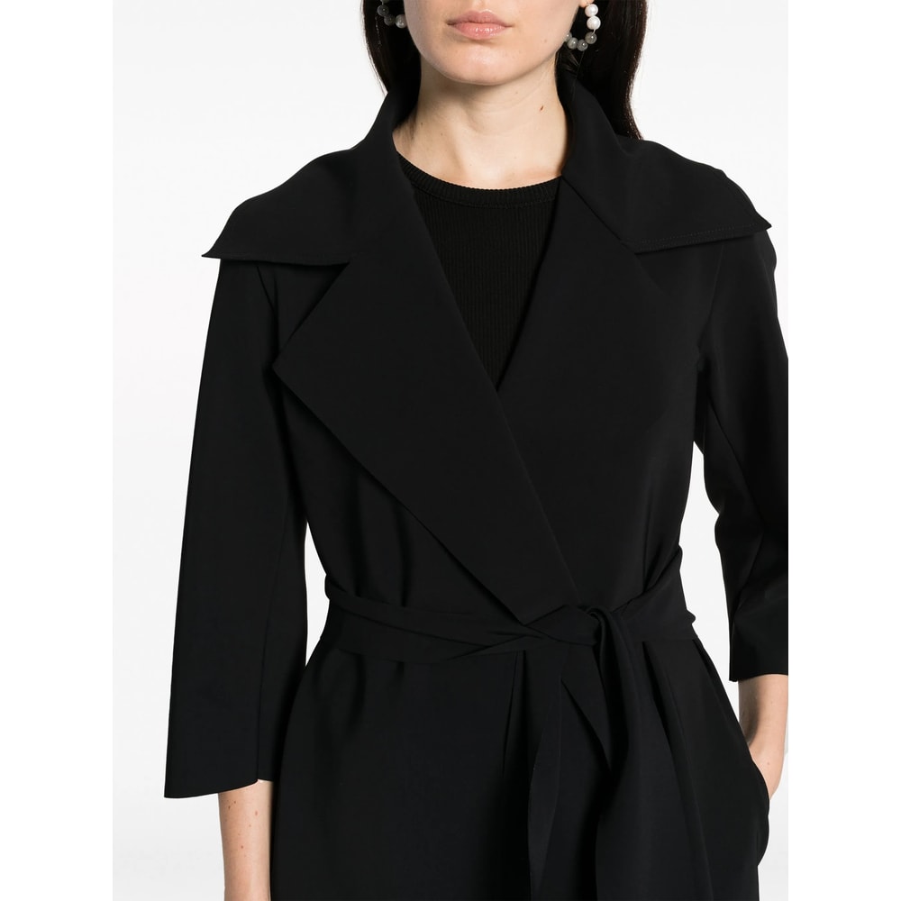 La Petit Robe Di Chiara Boni Coat In Black