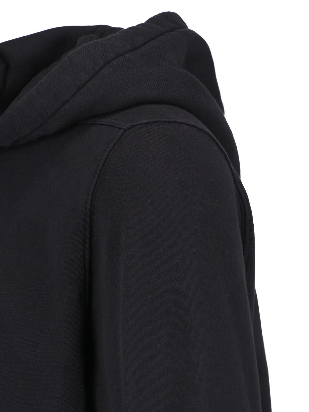 Shop Rick Owens Porterville Hoodie In Black