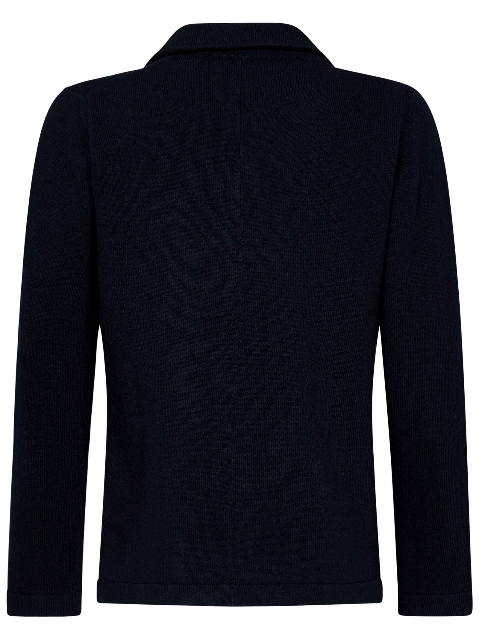 Shop Boglioli Cardigan In Blue