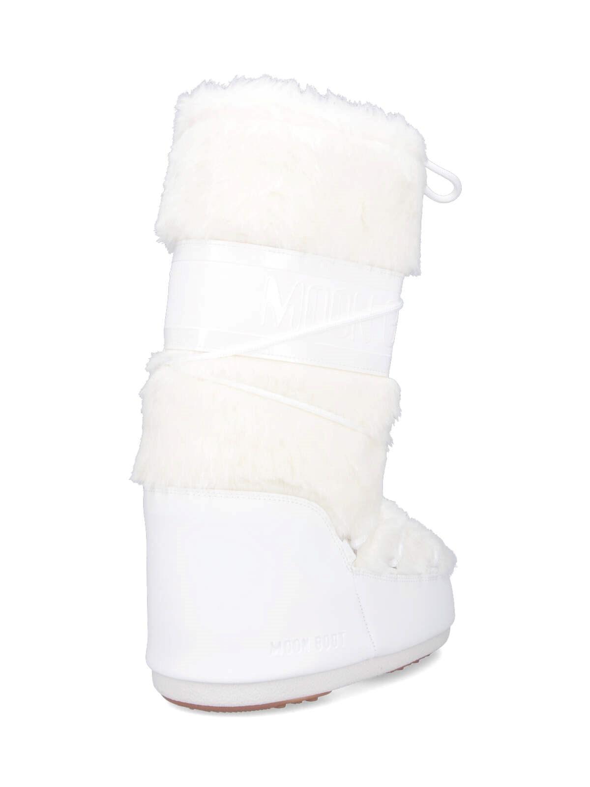 Moon Boot Icon Faux Fur Boots