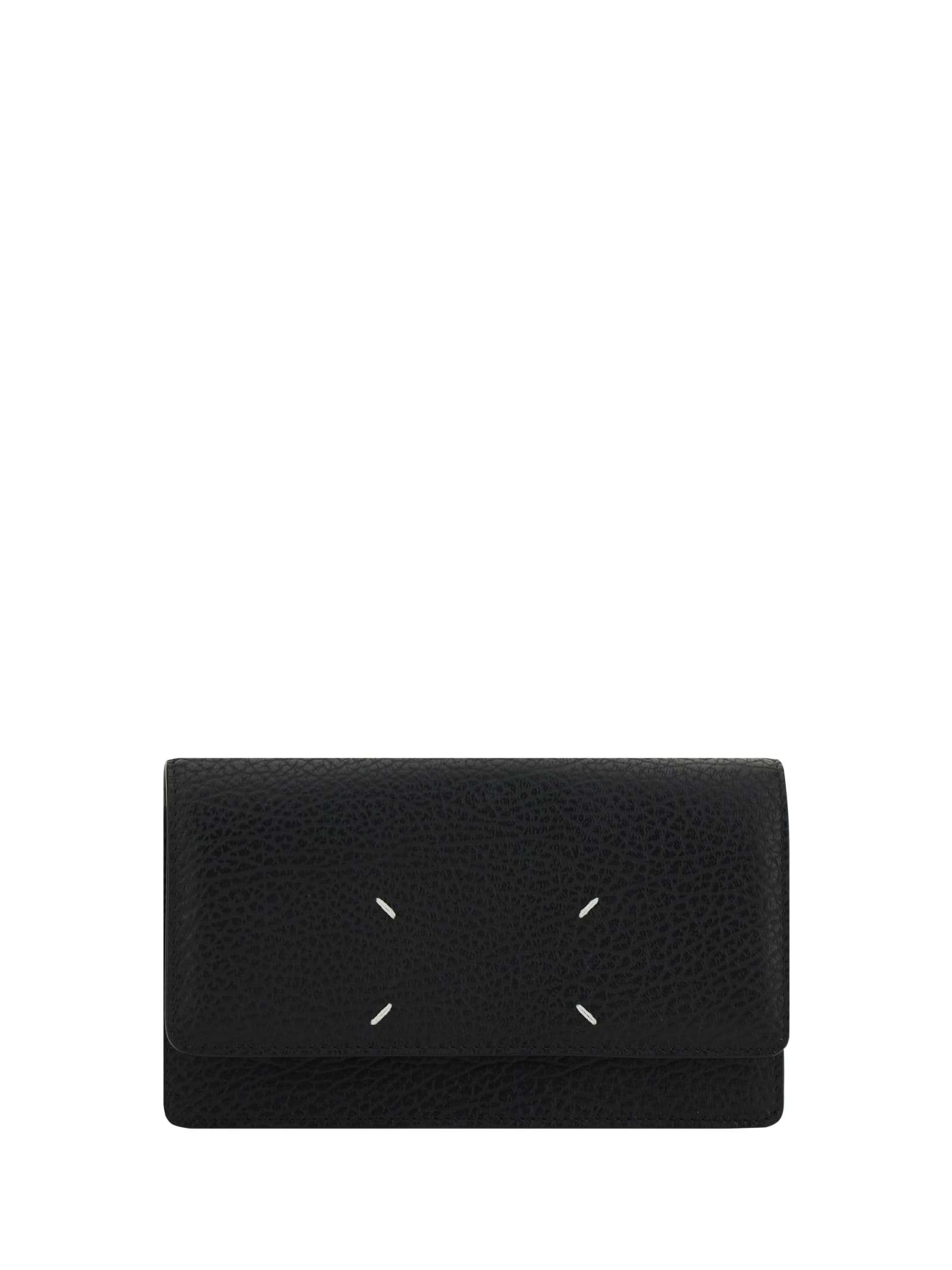 Shop Maison Margiela Wallet In Black