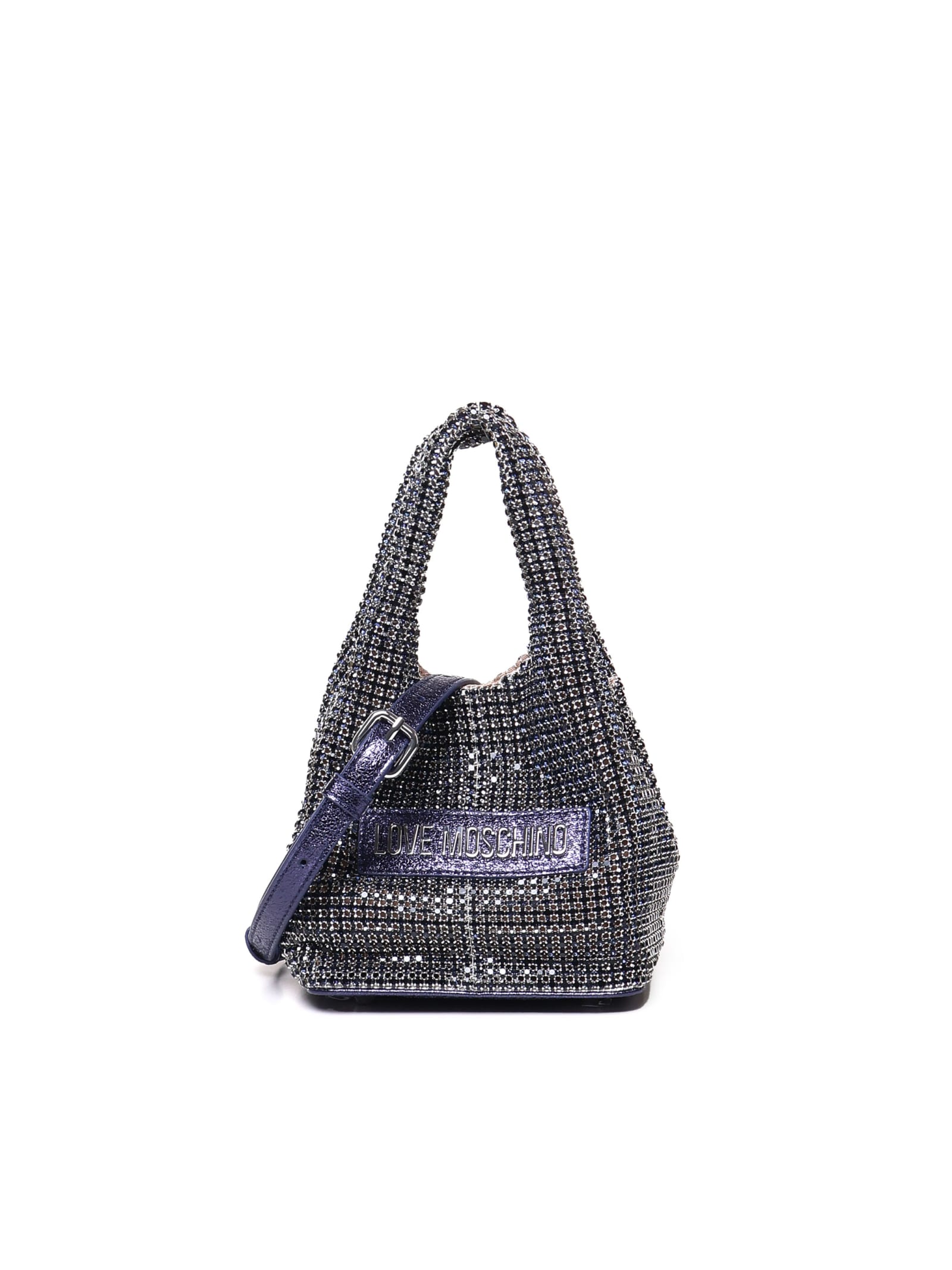 Mini Bag With Sparkling Rhinestones