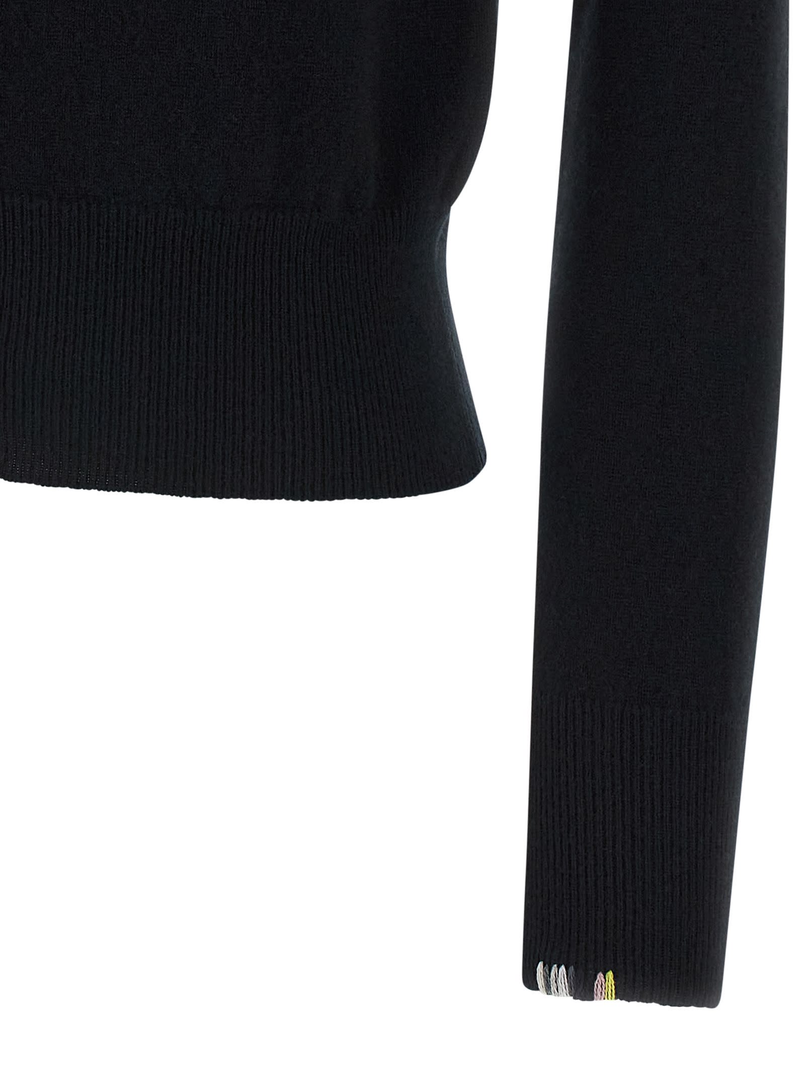 Extreme Cashmere N.3 Little 2 Cardigan In Black