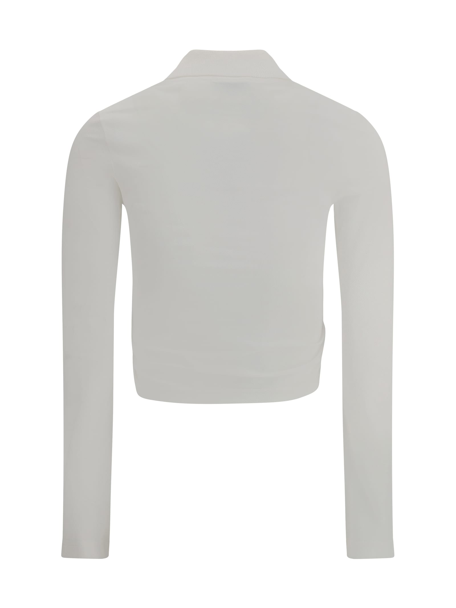 COURRÈGES COURRÈGES POLO WITH TWISTED DETAIL