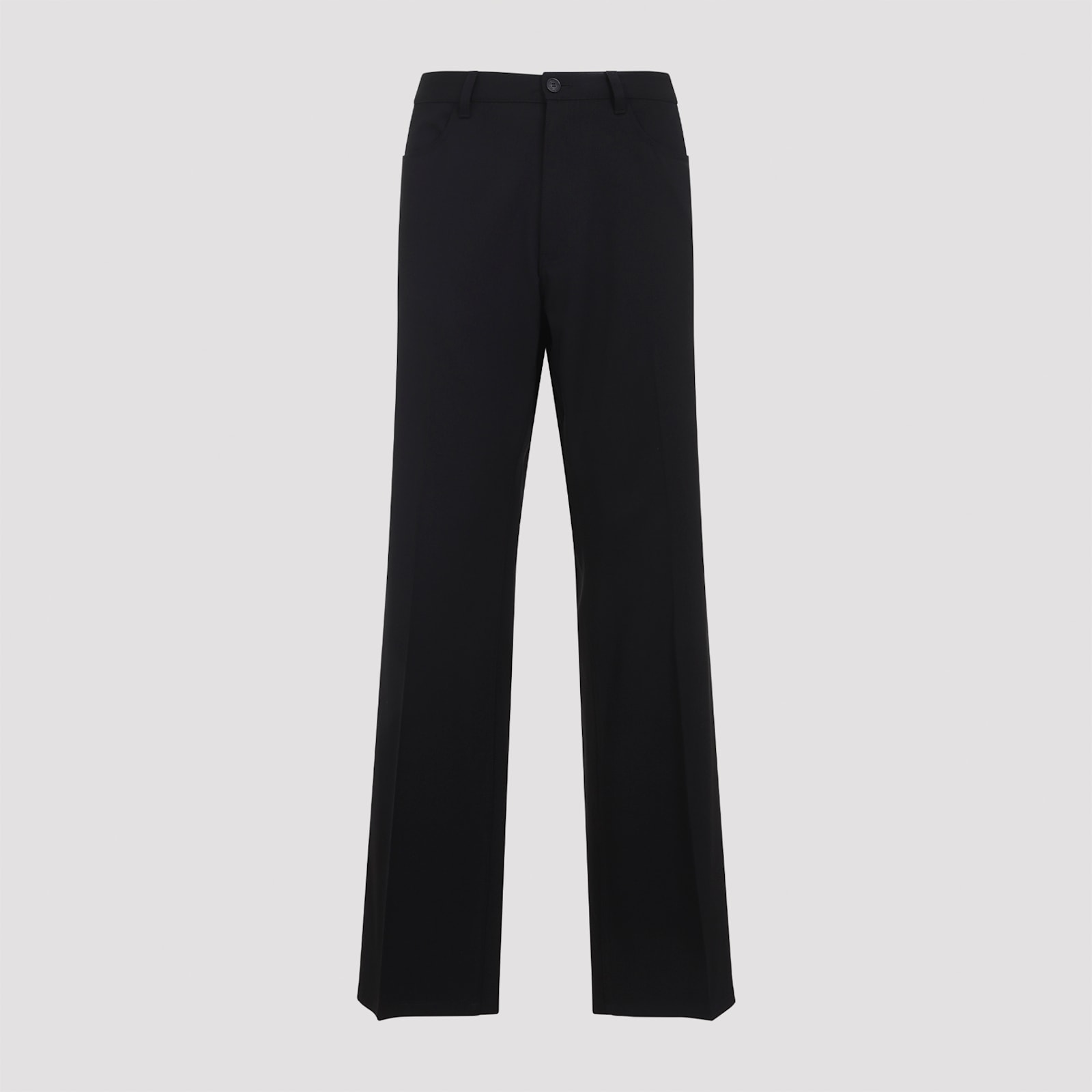 Balenciaga Tailored Trousers With Side And Back Pockets In Black