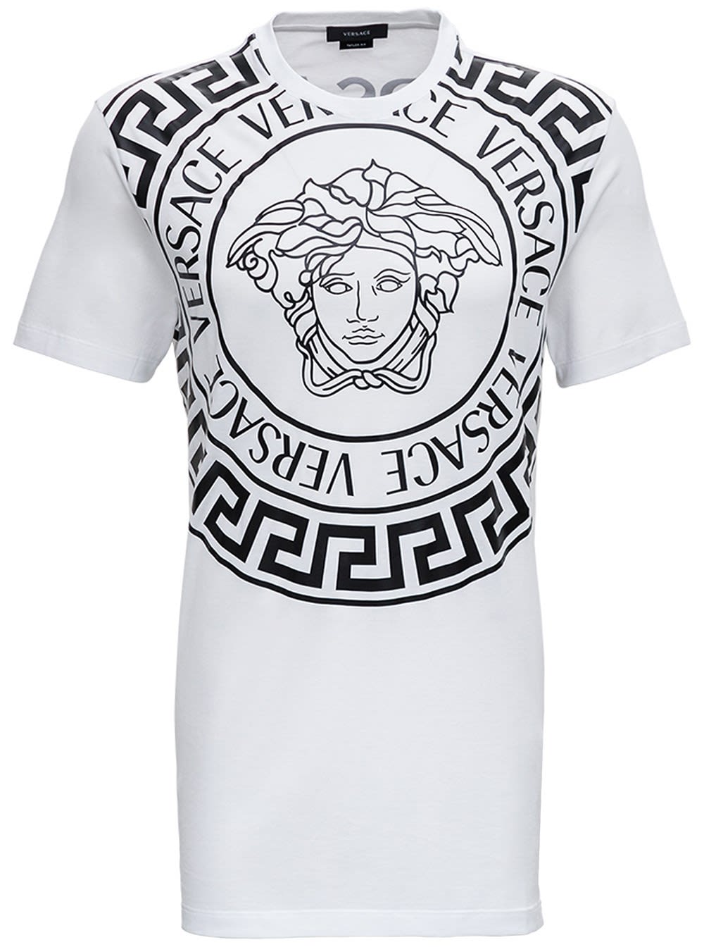 Versace Medusa Print Cotton T-shirt