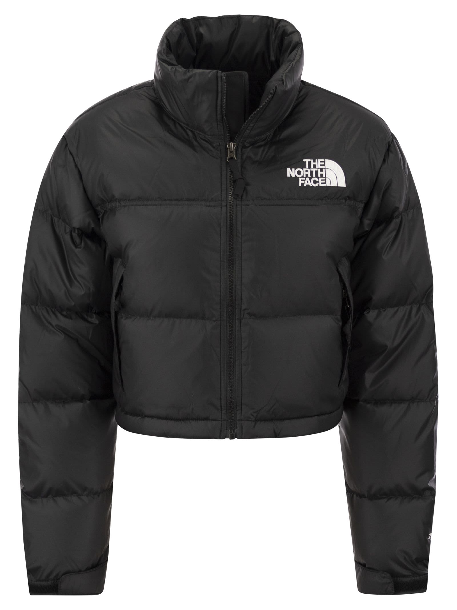 Shop The North Face 1996 Retro Nuptse Short Down Jacket In Black