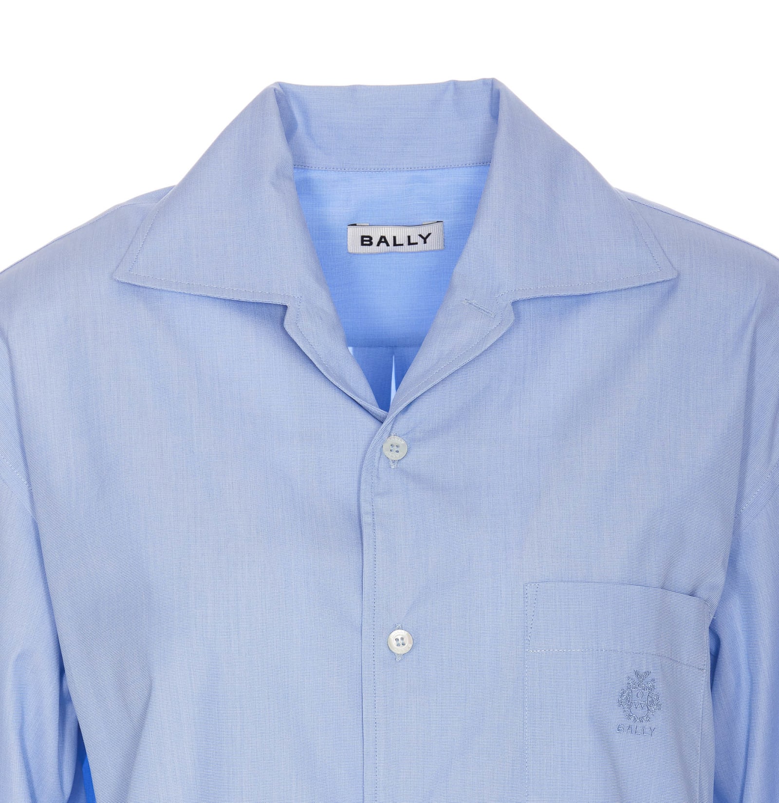 Shop Bally Shirt In Blue