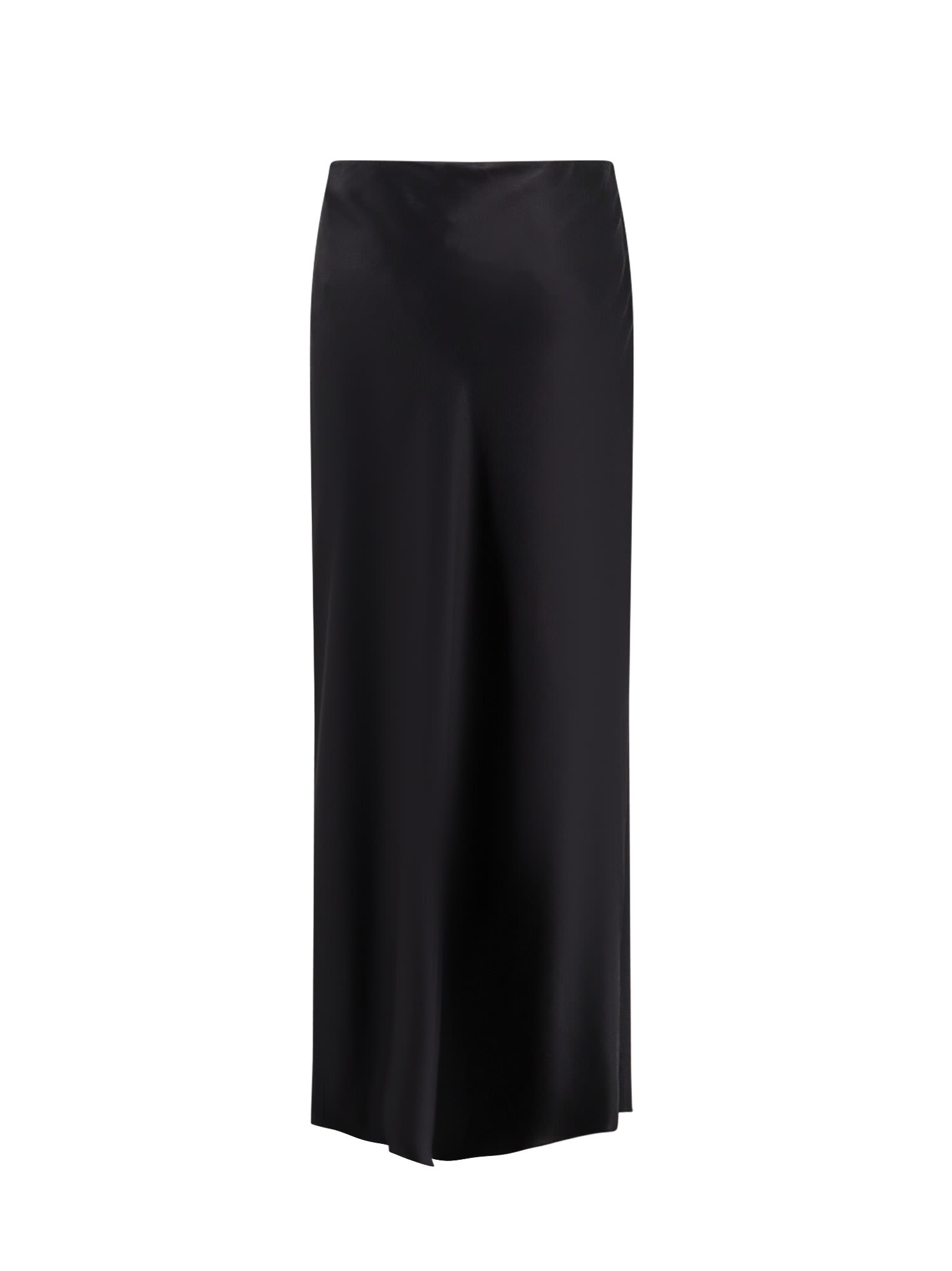 Tom Ford Midi Skirt With Adjustable Waist Belt In Black
