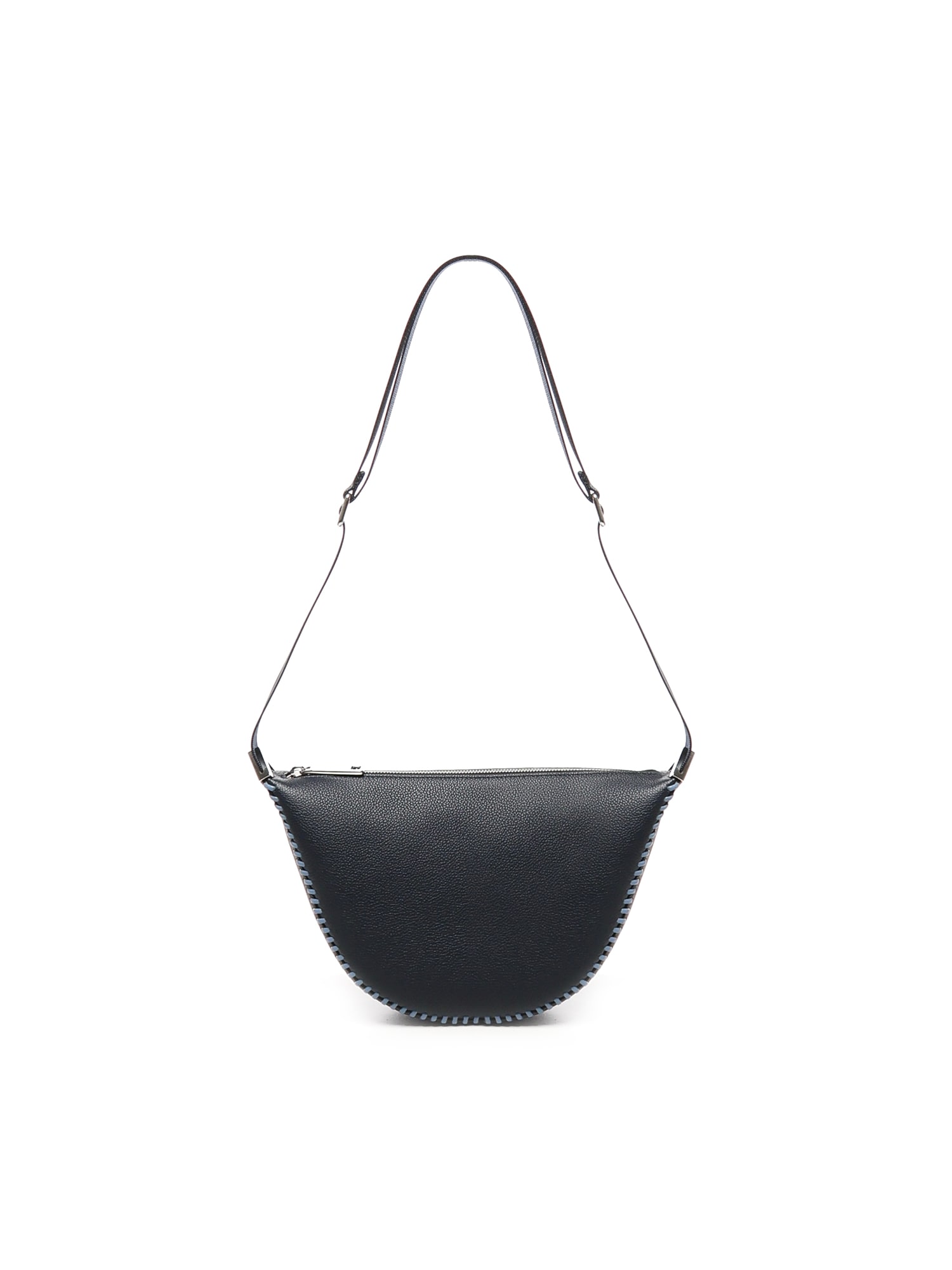 Fendi Melon Messenger Bag In Blue