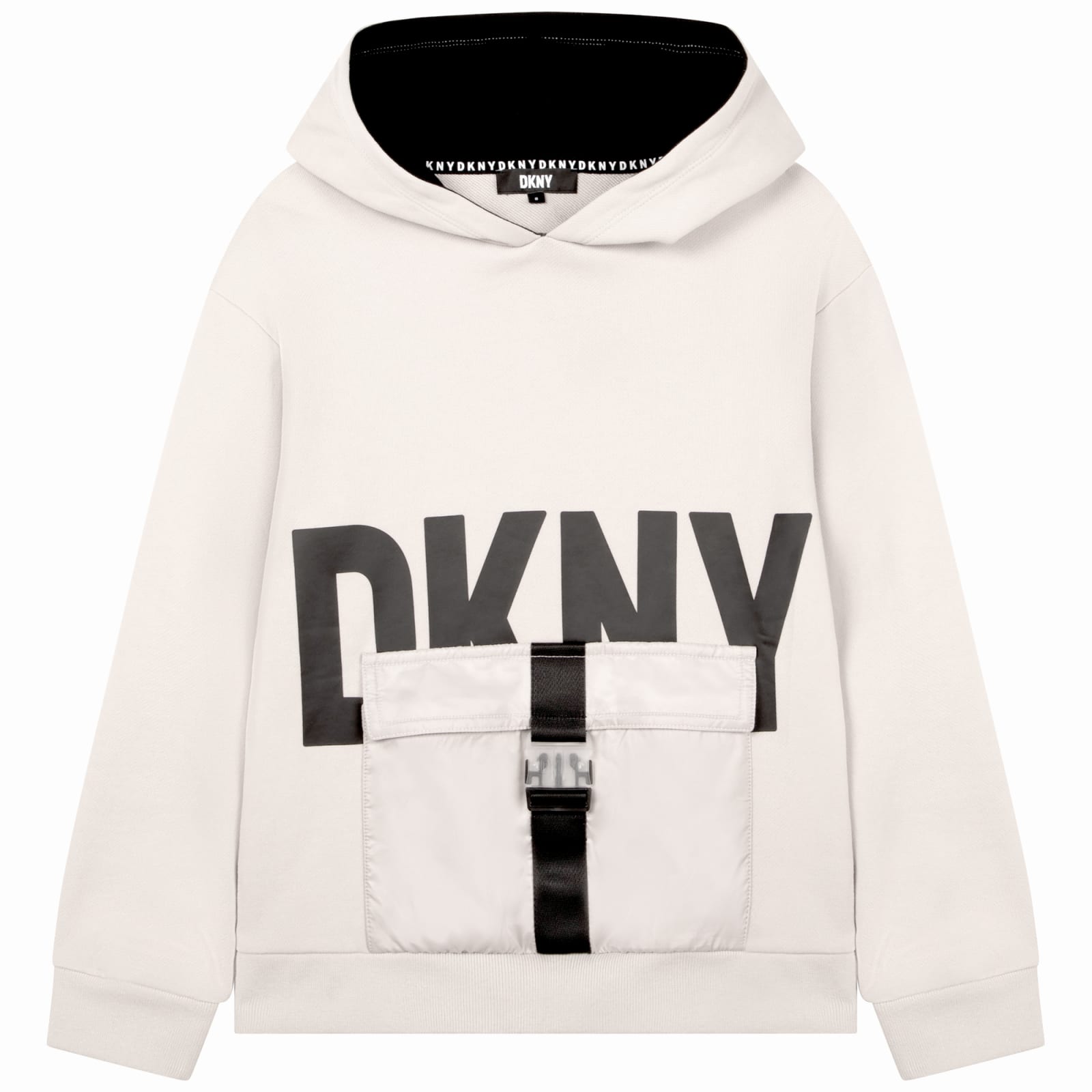 Dkny Kids' Sweatshirt With Print In Gray
