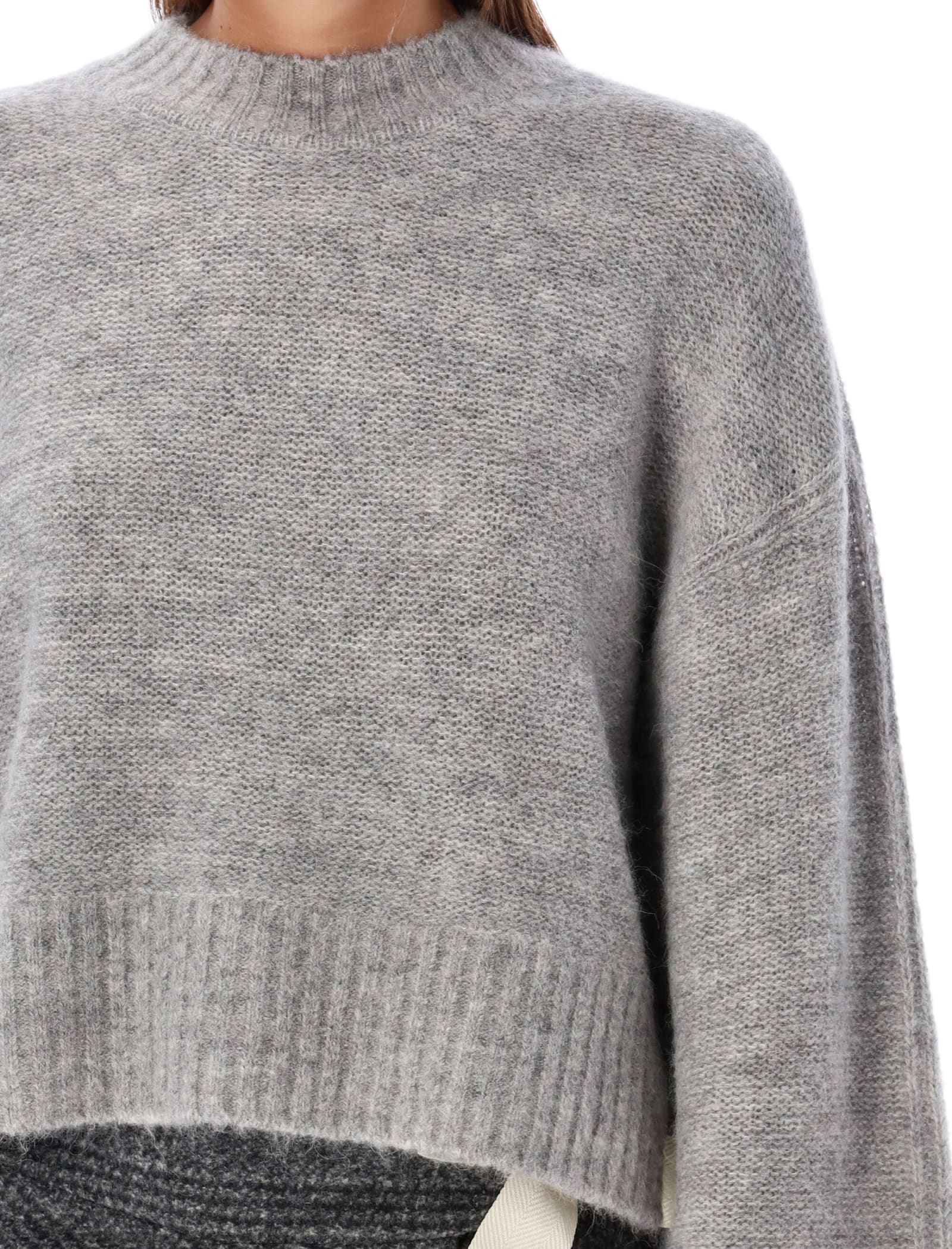 Shop The Garment Margrethe Sweater In Smoke Grey