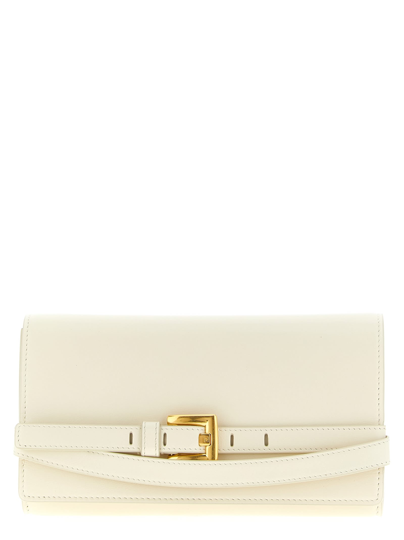 Balmain Shuffle Wallet On Chain In White