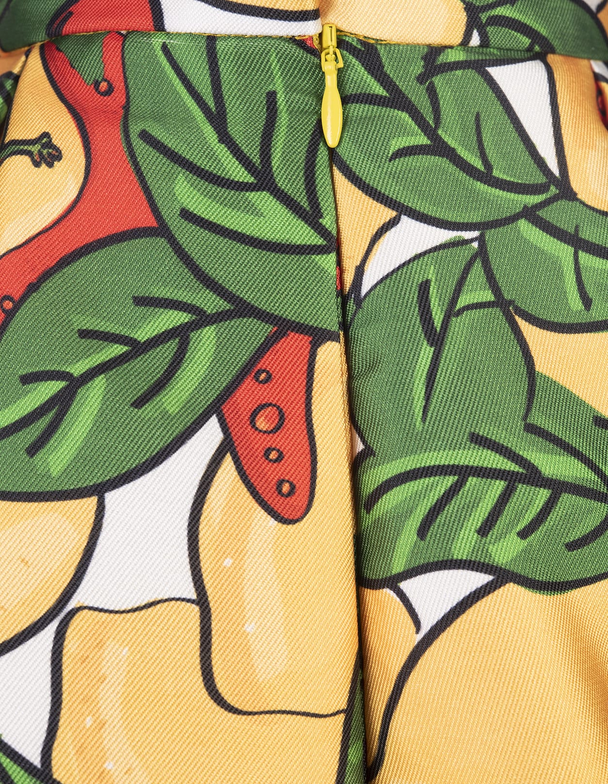 Shop Alessandro Enriquez Long Skirt With Lemons Print In Green