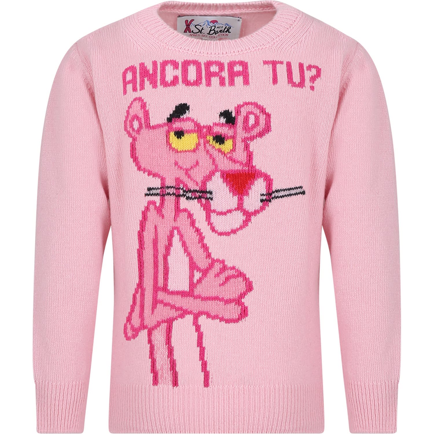 Pink Panther long-sleeved T-shirt girl