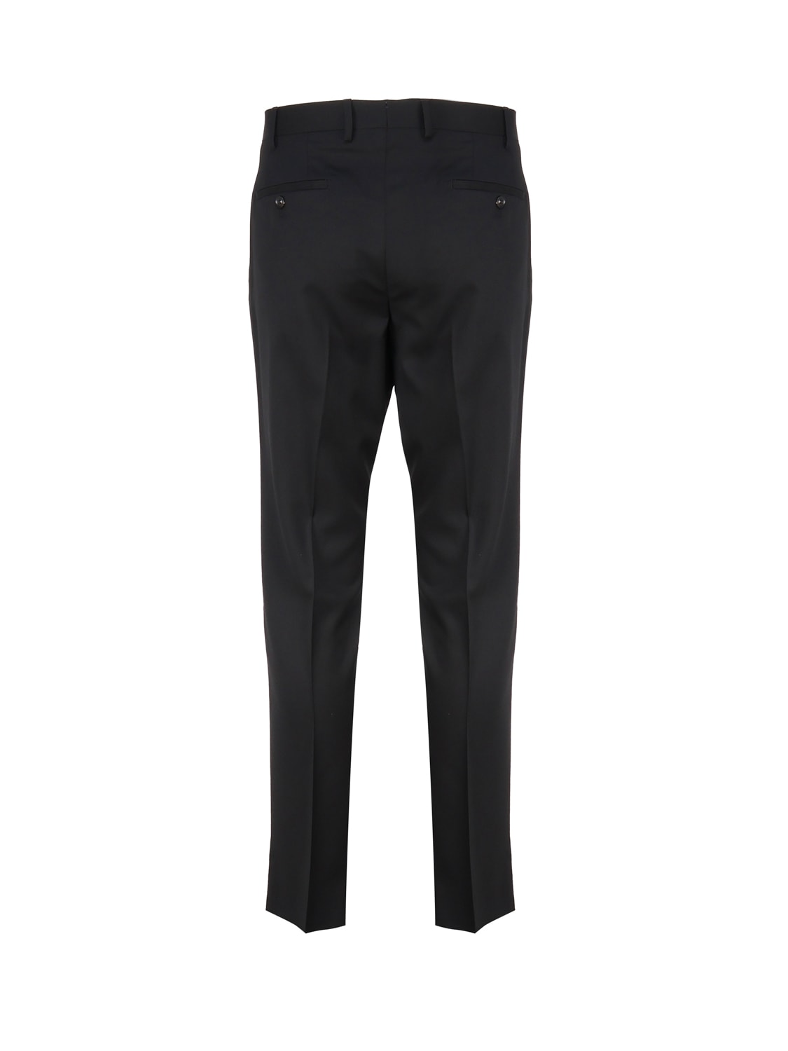 Shop Lardini Elegant Trousers In Black