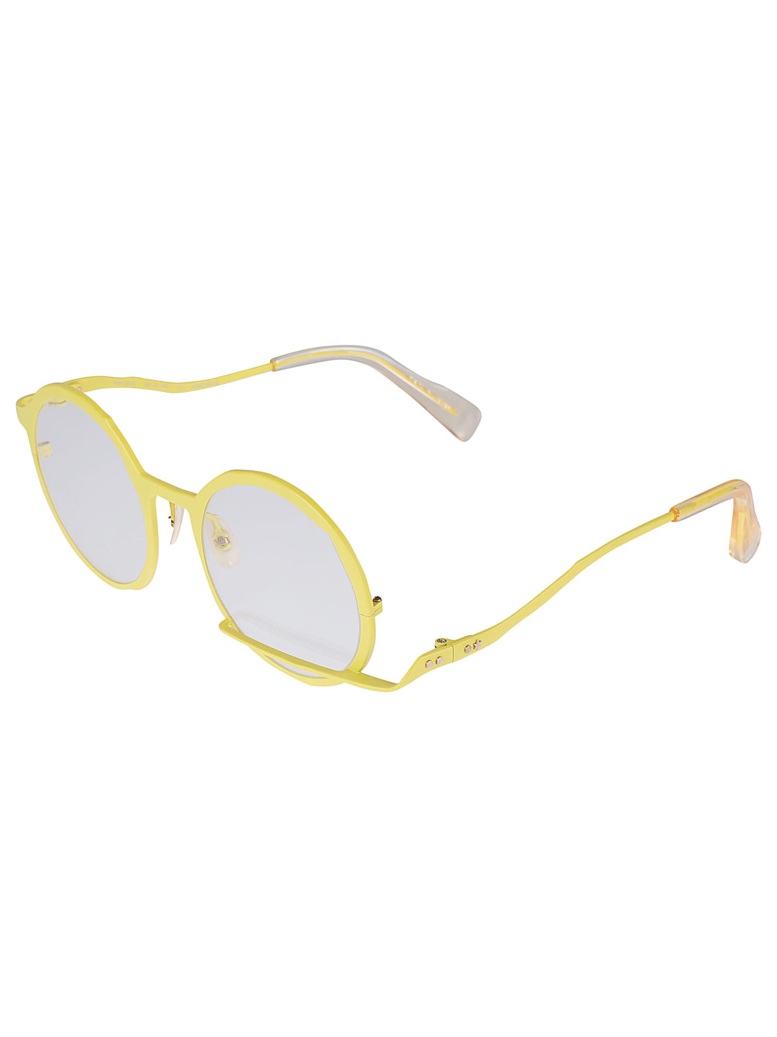 Masahiro Maruyama Mm-00335 Glasses In 5 Giallo