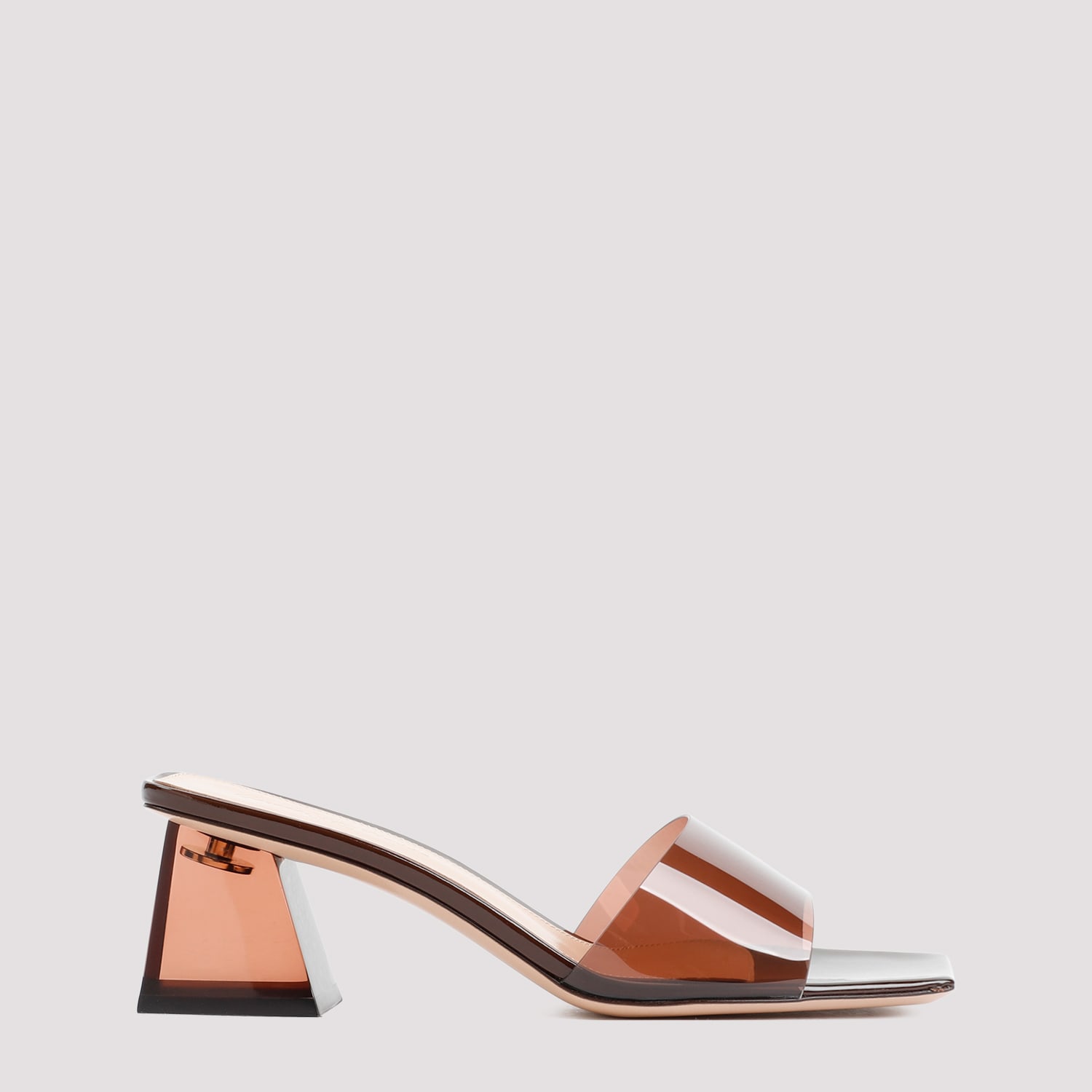 Shop Gianvito Rossi Cosmic Mules In Brob Brown Brown