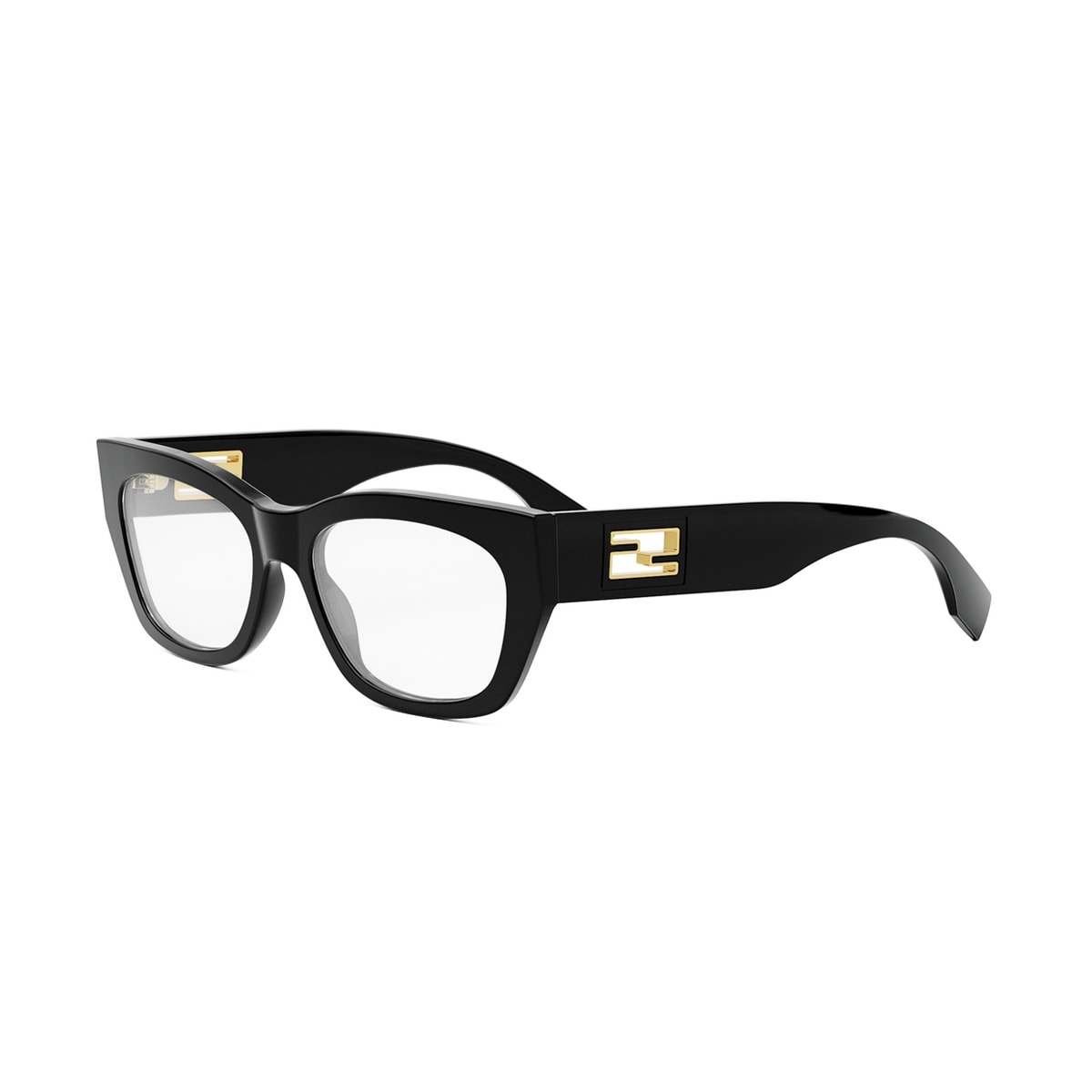 Shop Fendi Fe50082i 001 Glasses In Nero