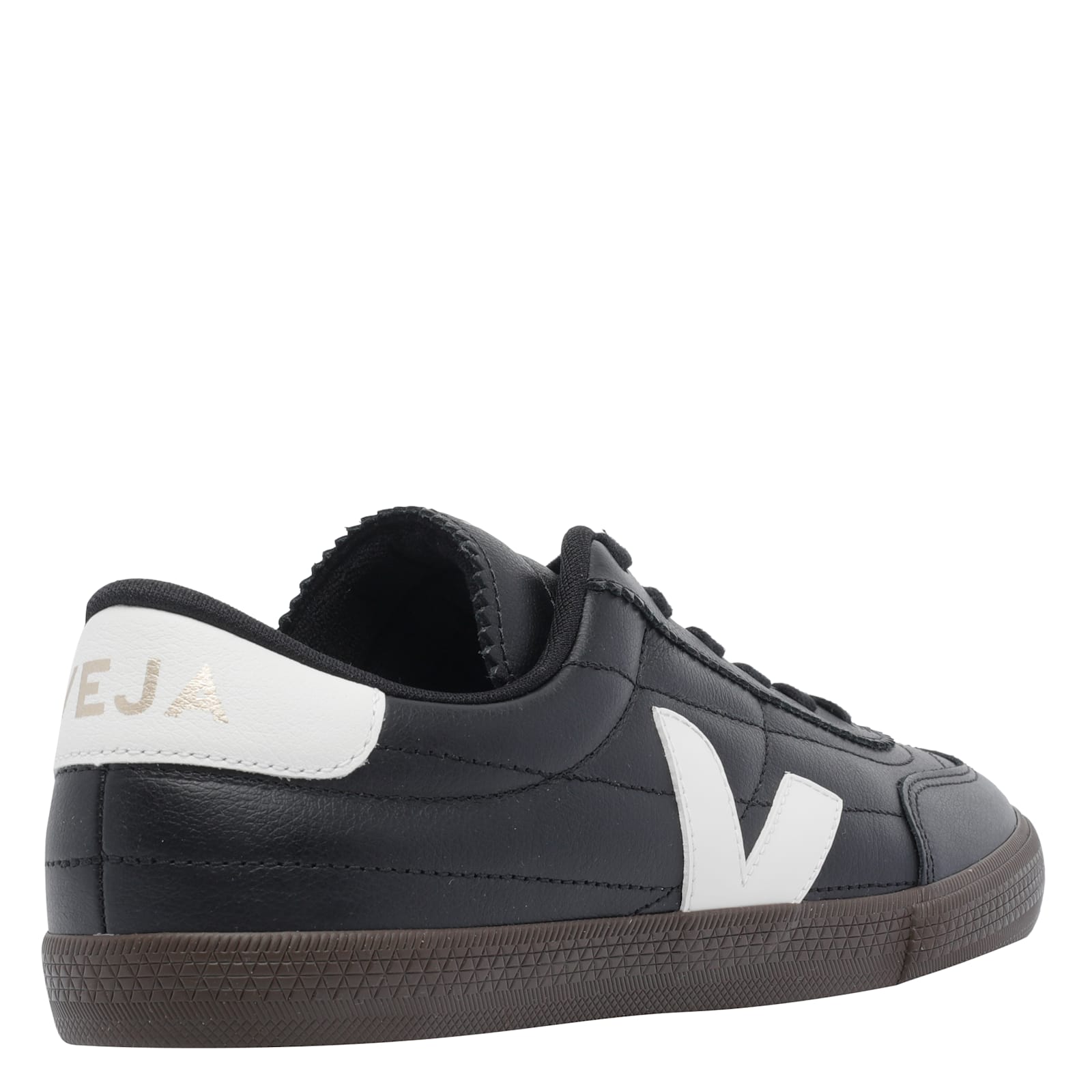 Veja Panenka Quilted Leather Sneakers In Black